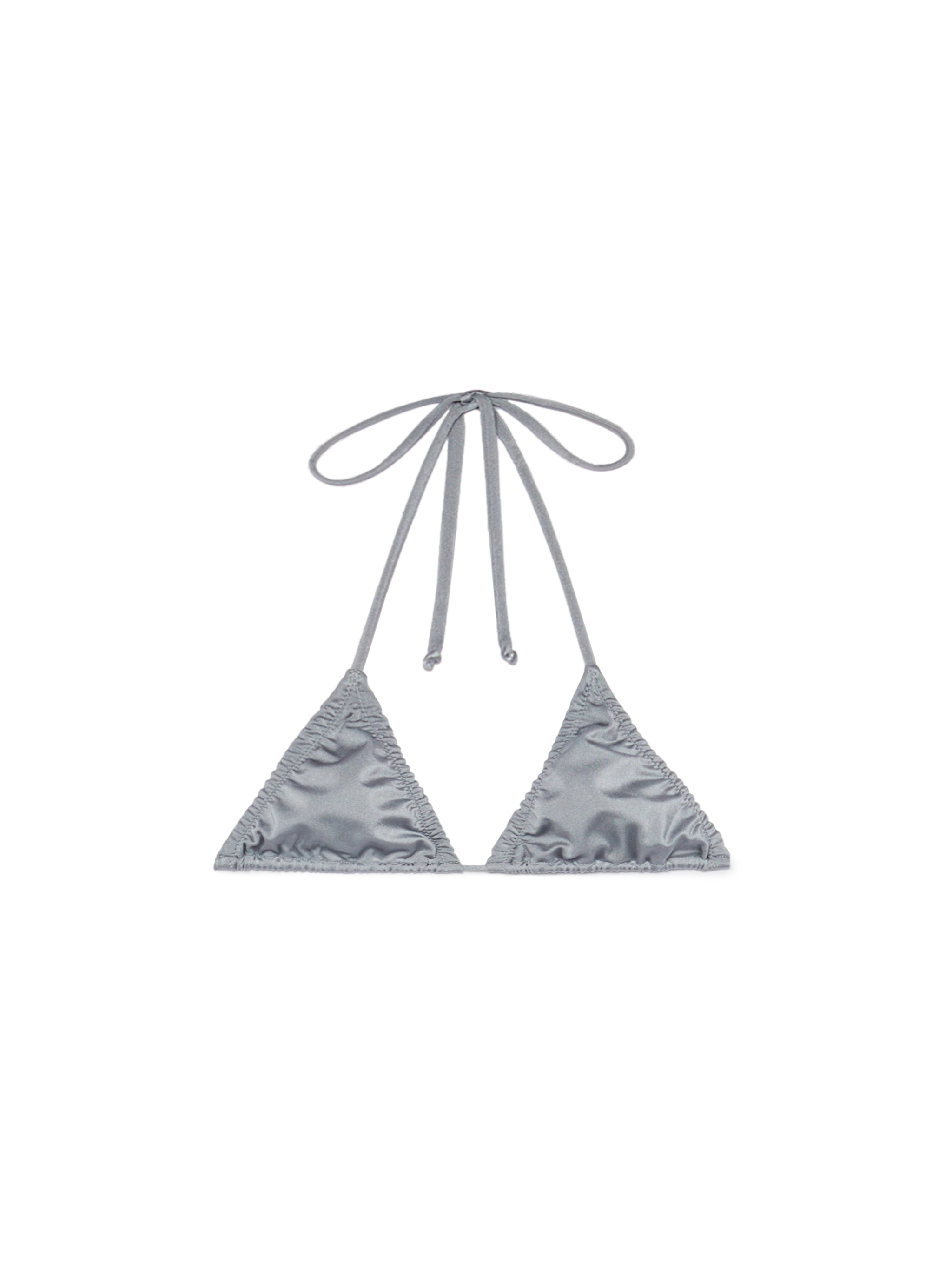 nilly-top-triangolo-classico-shimmer-mc2-saint-barth-grigio image 1