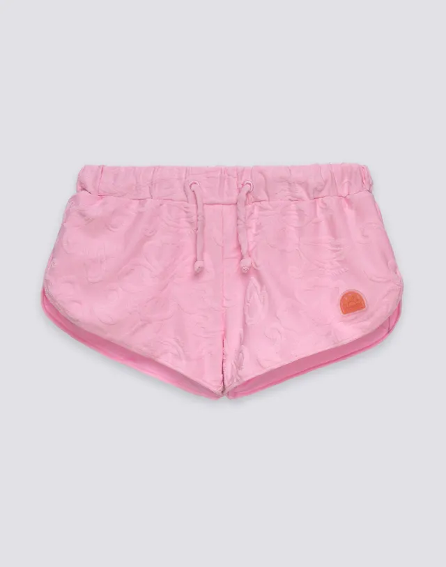 sundek-mini-hayworth-costume-bambina-a-pantaloncino-in-spugna-jacquard image 1