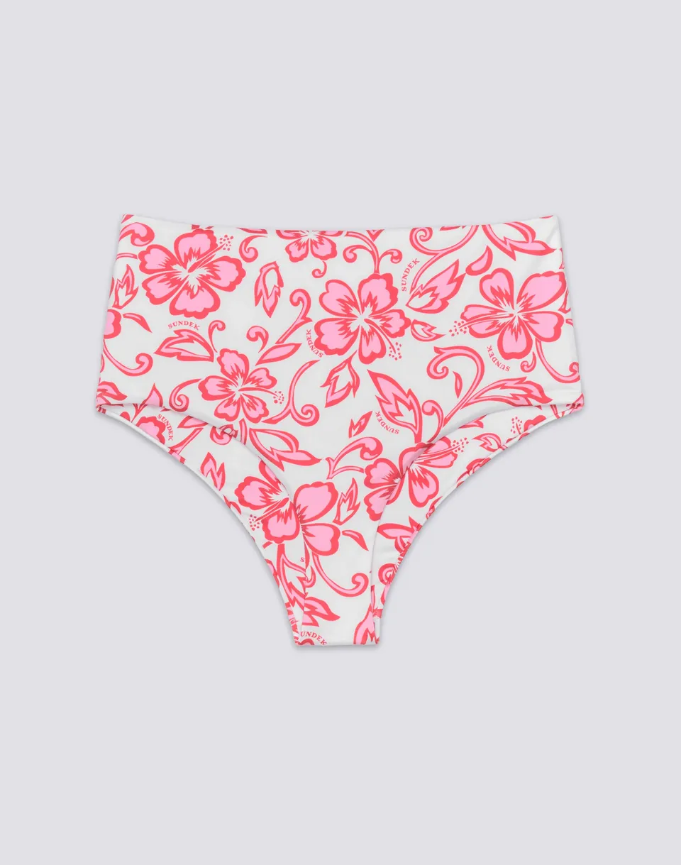 sundek-ipanema-slip-bikini-culotte-vita-alta-stampa-sk23 image 1