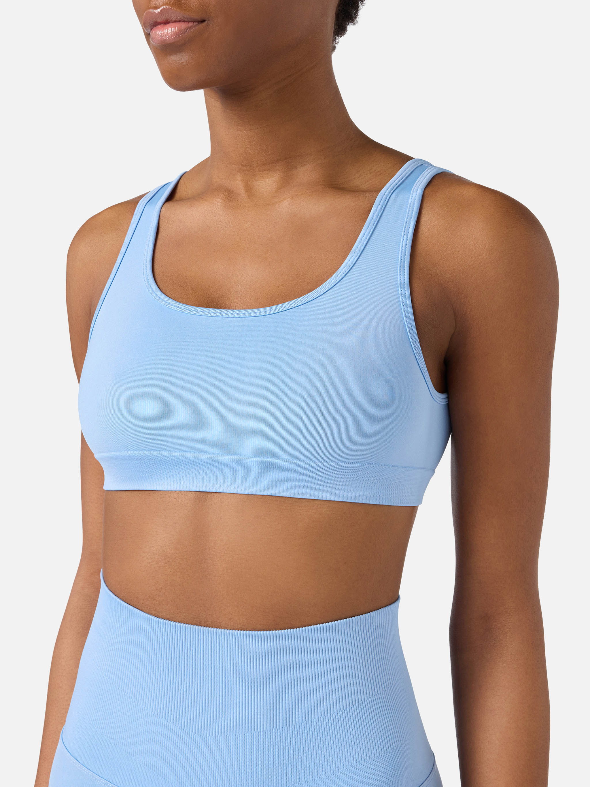 mc2-saint-barth-fify-top-sportivo-donna-azzurro-slim image 2