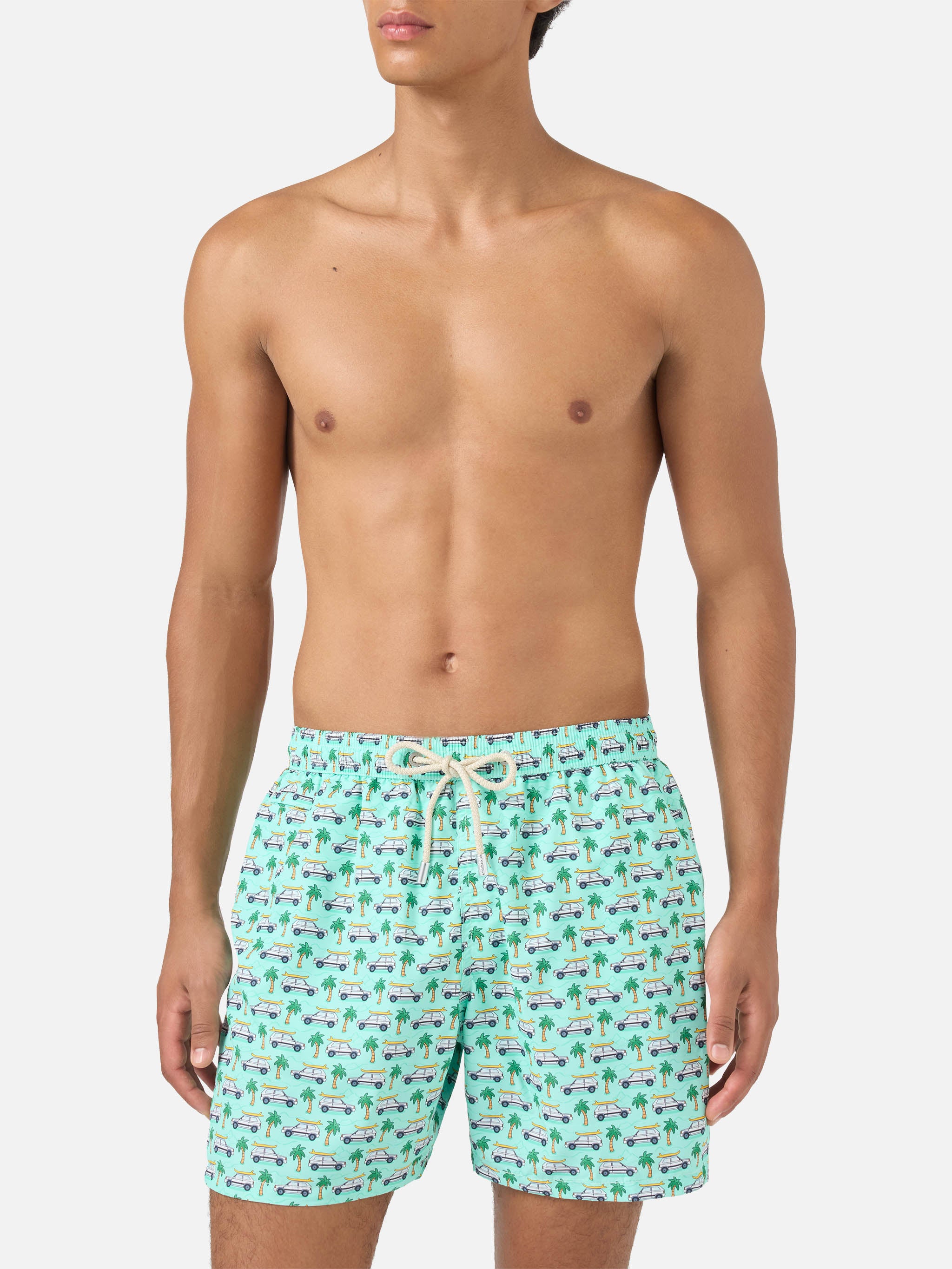 mc2-saint-barth-lighting-micro-costume-uomo-panda-verde-special-edition image 3