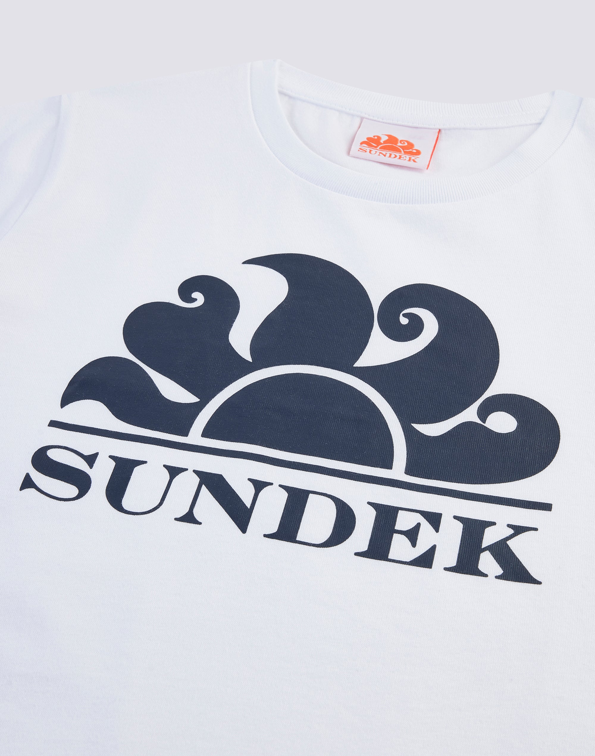 sundek-mini-new-simeon-logo-t-shirt-girocollo-bambino image 3