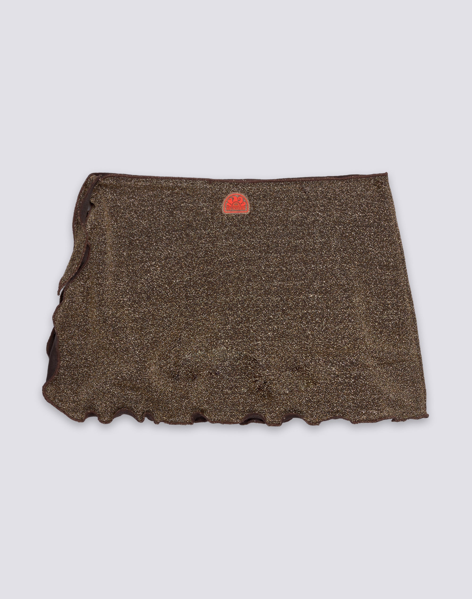 sundek-mini-pareo-bambina-in-lurex-arricciato-con-nodo image 2
