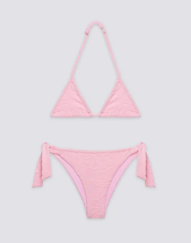 sundek-mini-bikini-bambina-in-spugna-jacquard-motivo-sk23 image 1