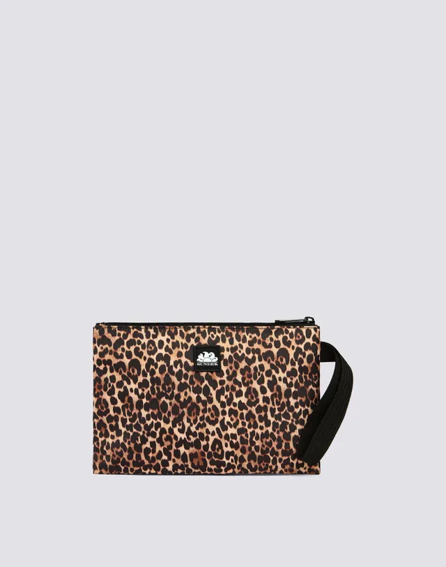 sundek-mini-bag-stampa-leopardata-borsa-donna image 1