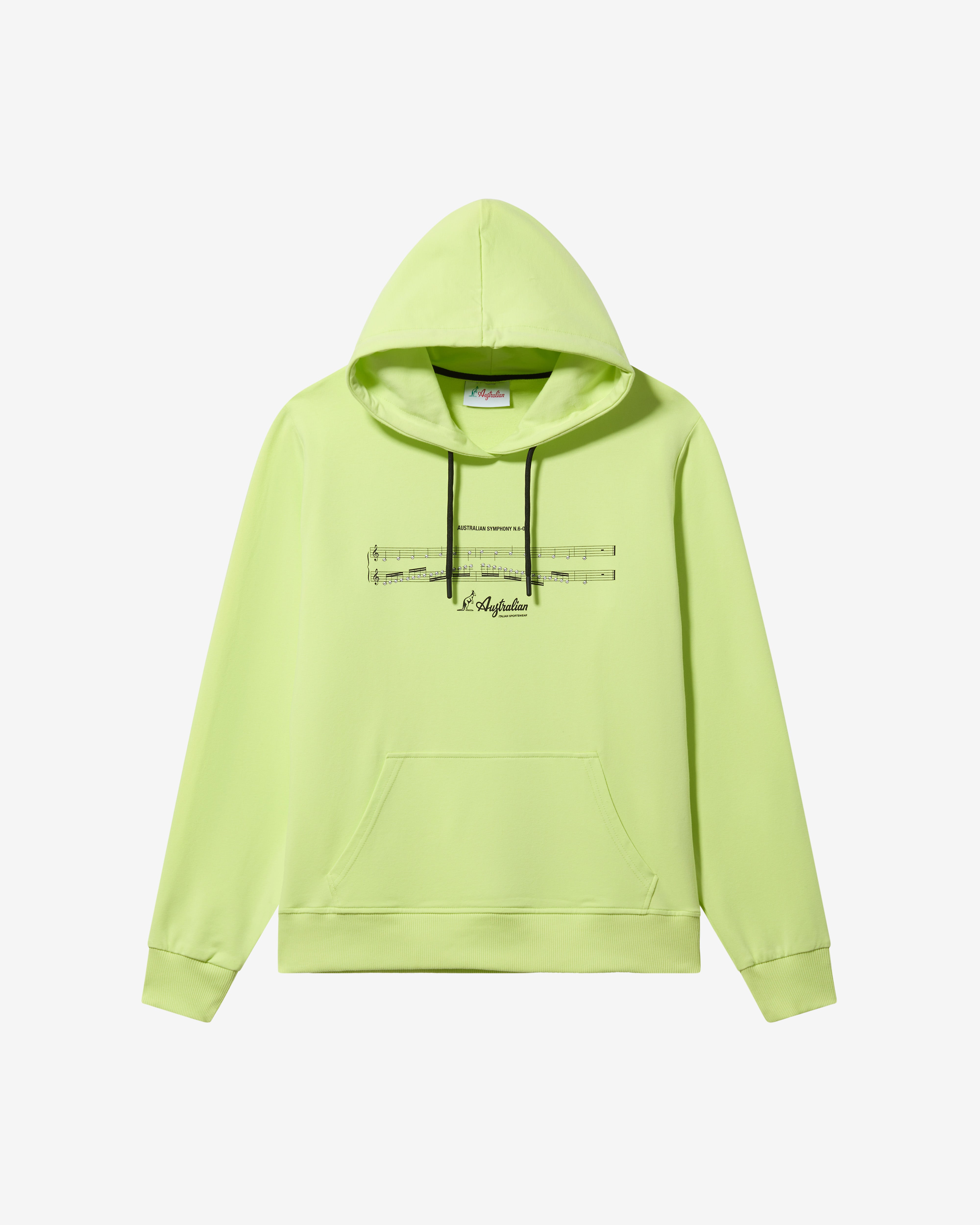 australian-symphony-felpa-con-cappuccio-cotone-lime image 6