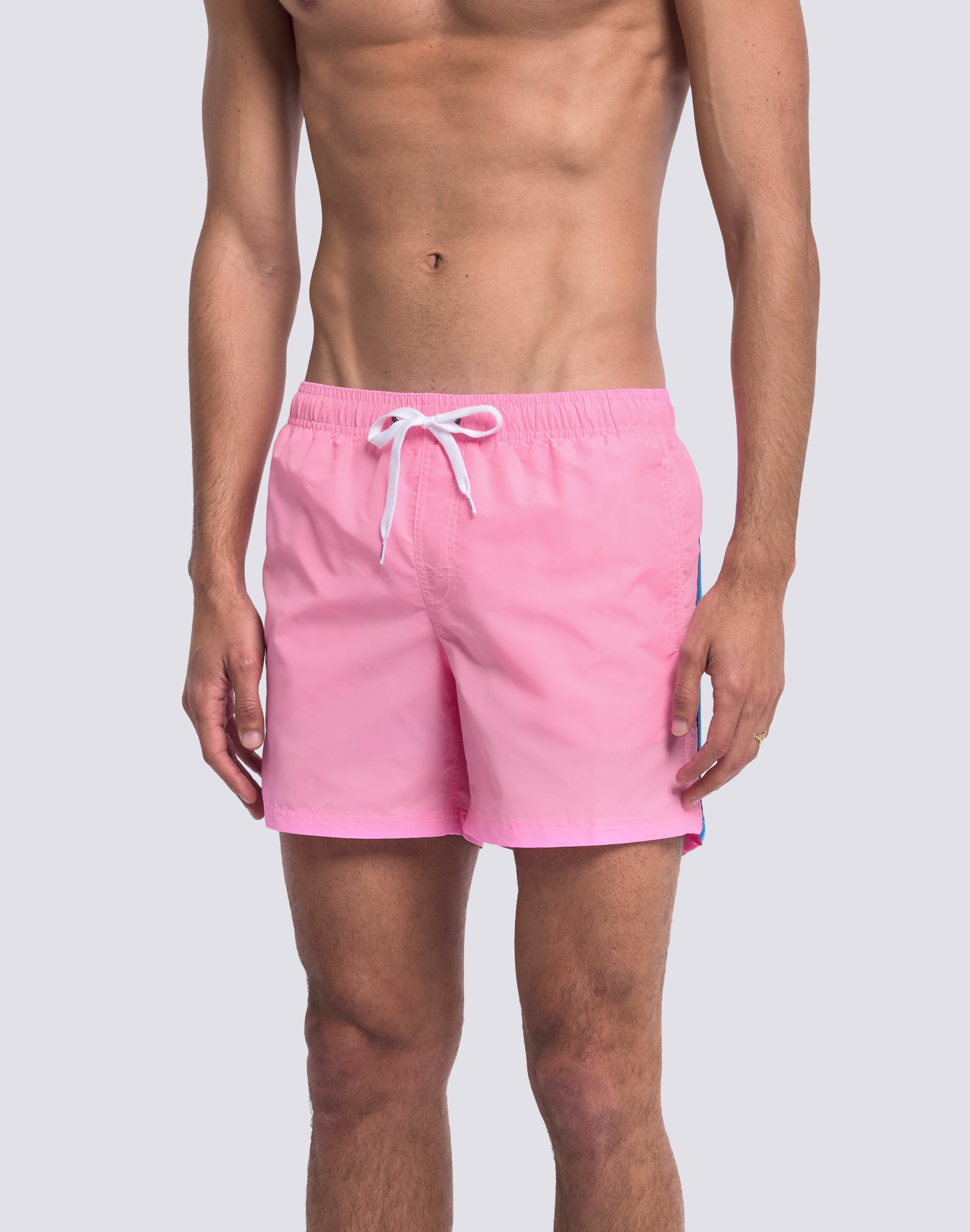 sundek-costume-mare-uomo-corto-iconic-taffeta-con-vita-elasticata-2 image 4