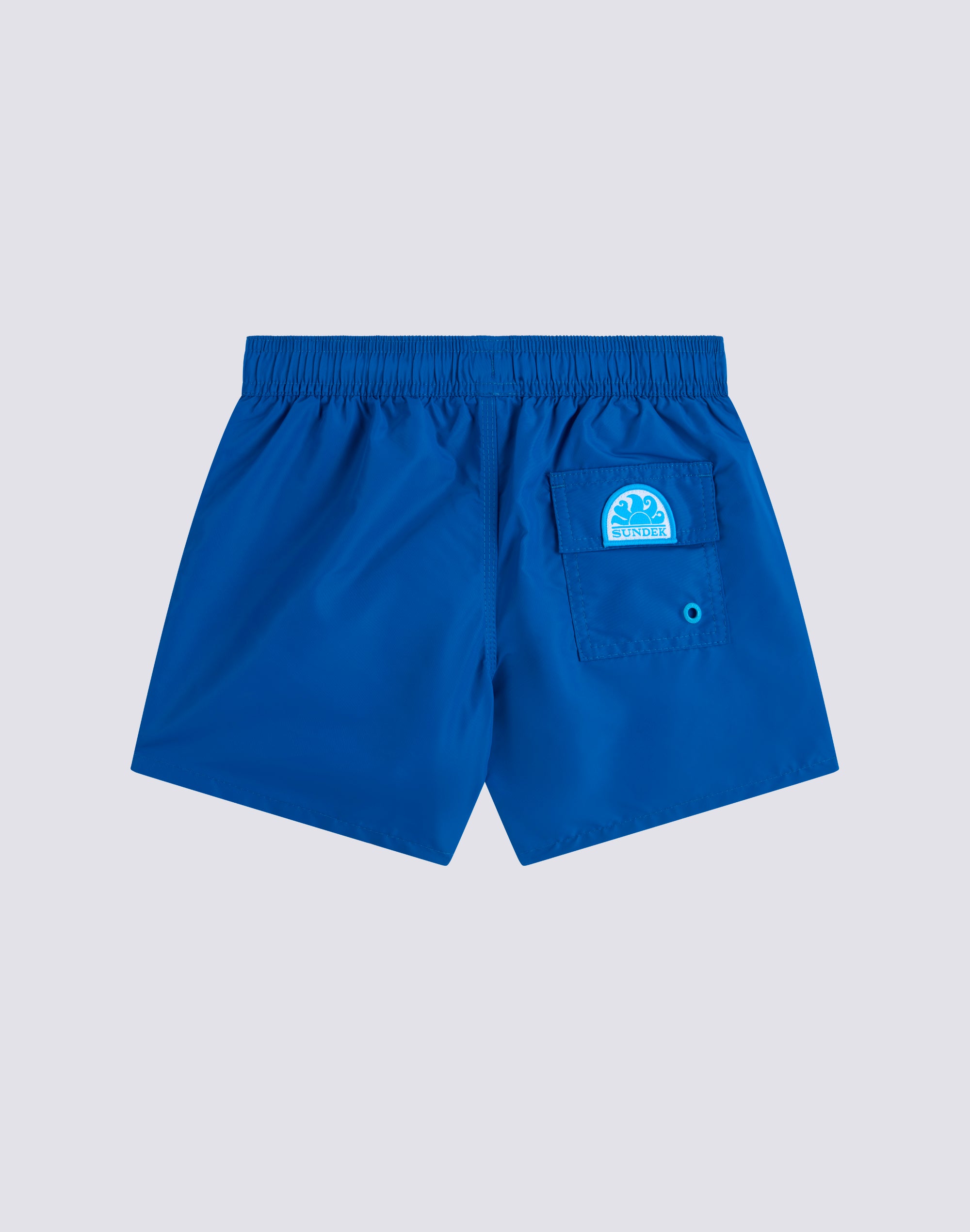 sundek-iconic-taffeta-costume-da-bagno-bambino-corto-con-piping image 2