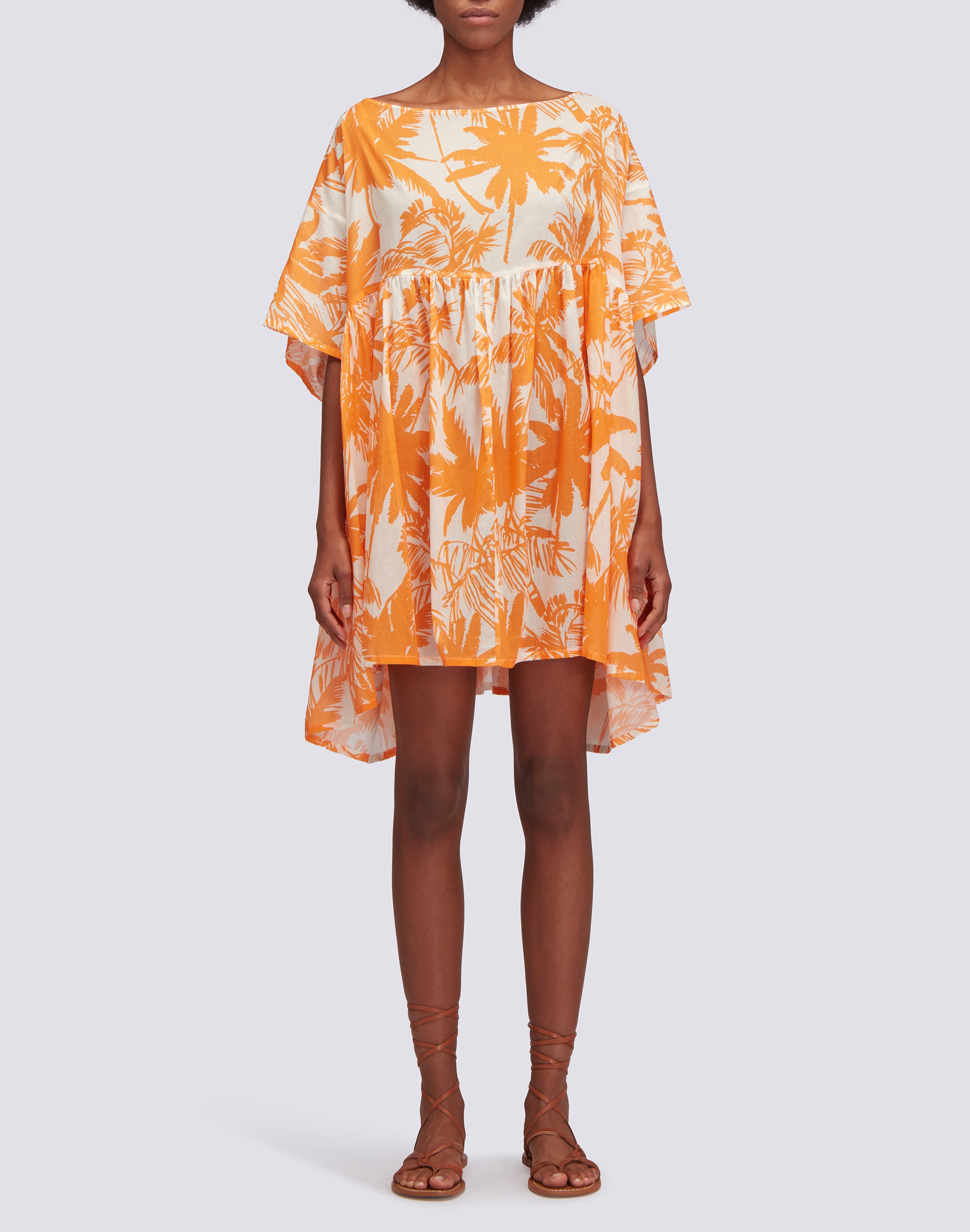 sundek-abito-corto-tropic-savana-abito-donna-in-cotone-voile image 1