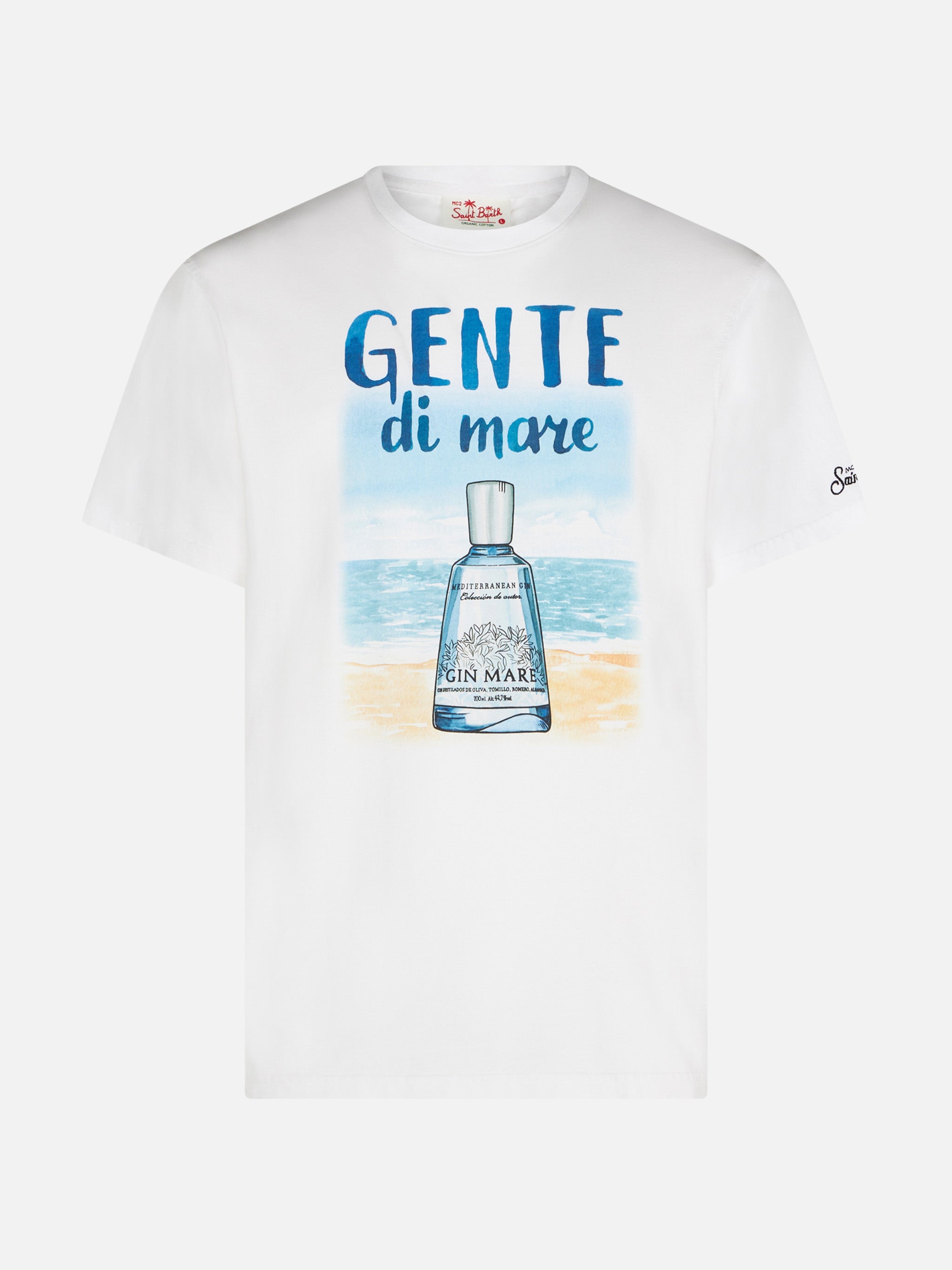 t-shirt-gente-di-mare-mc2-saint-barth-special-edition-in-cotone-bianco image 1