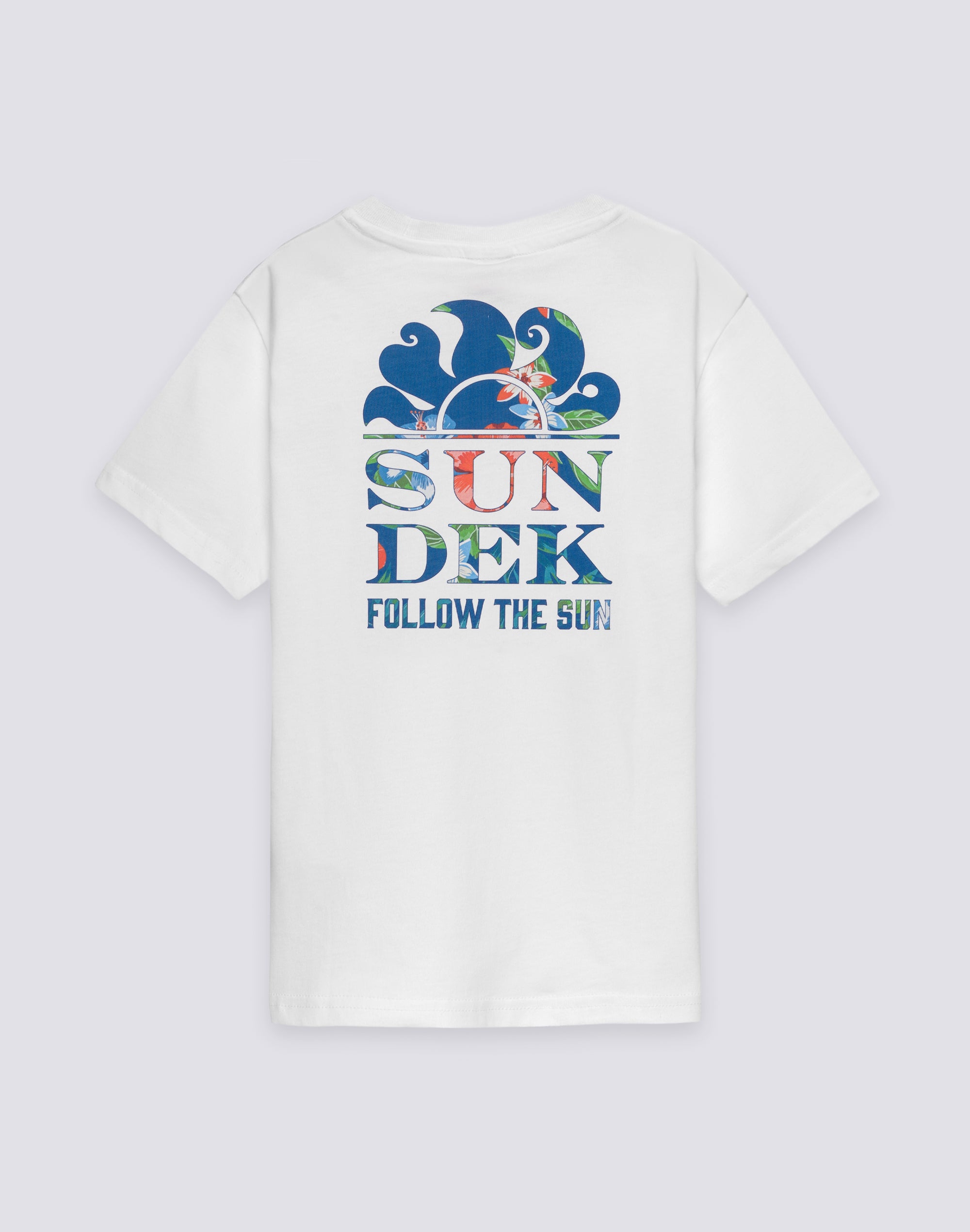 sundek-t-shirt-bambino-manica-corta-stampa-island-bliss image 1