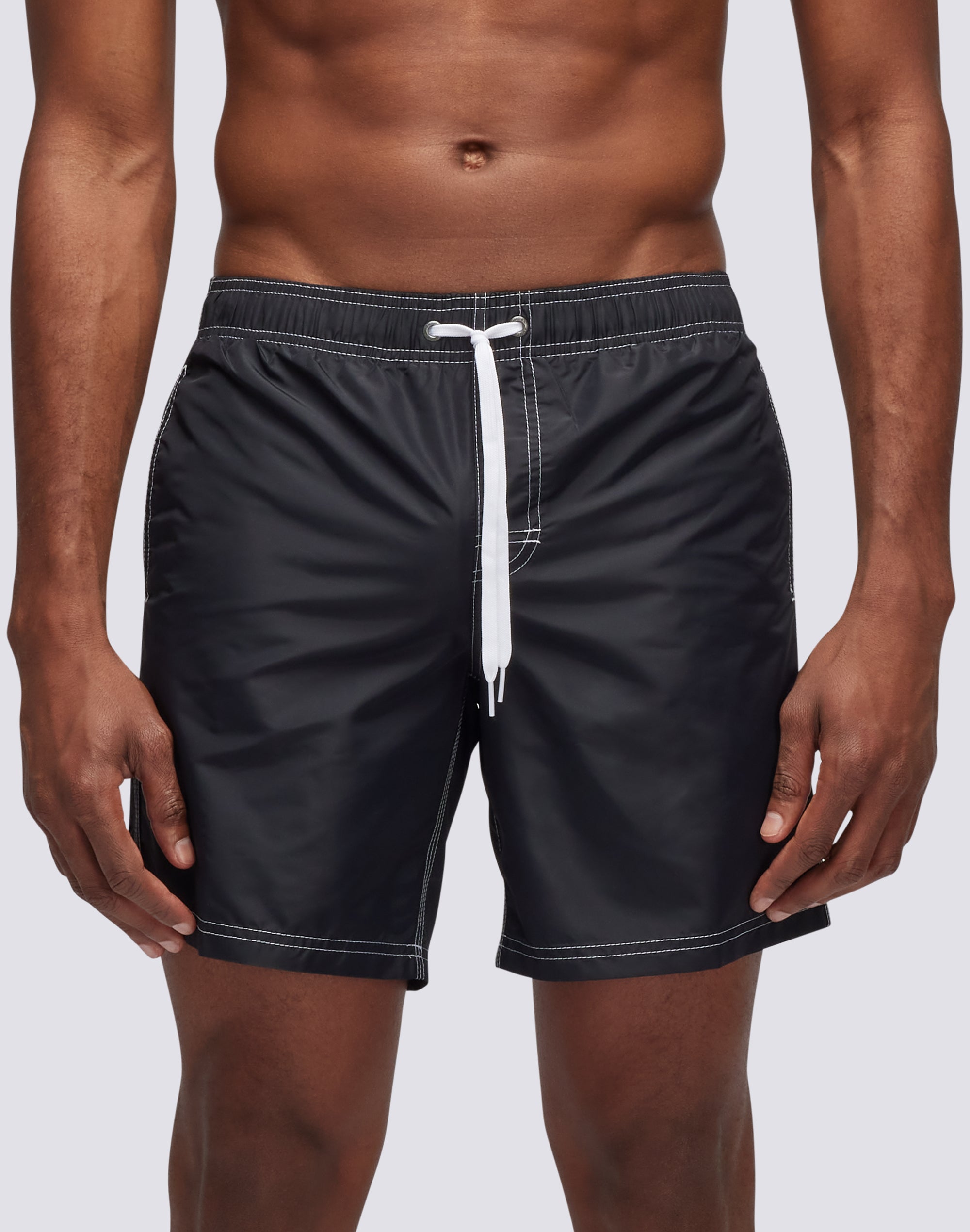 sundek-boardshort-uomo-media-lunghezza-iconic-taffeta-con-arcobaleno image 2