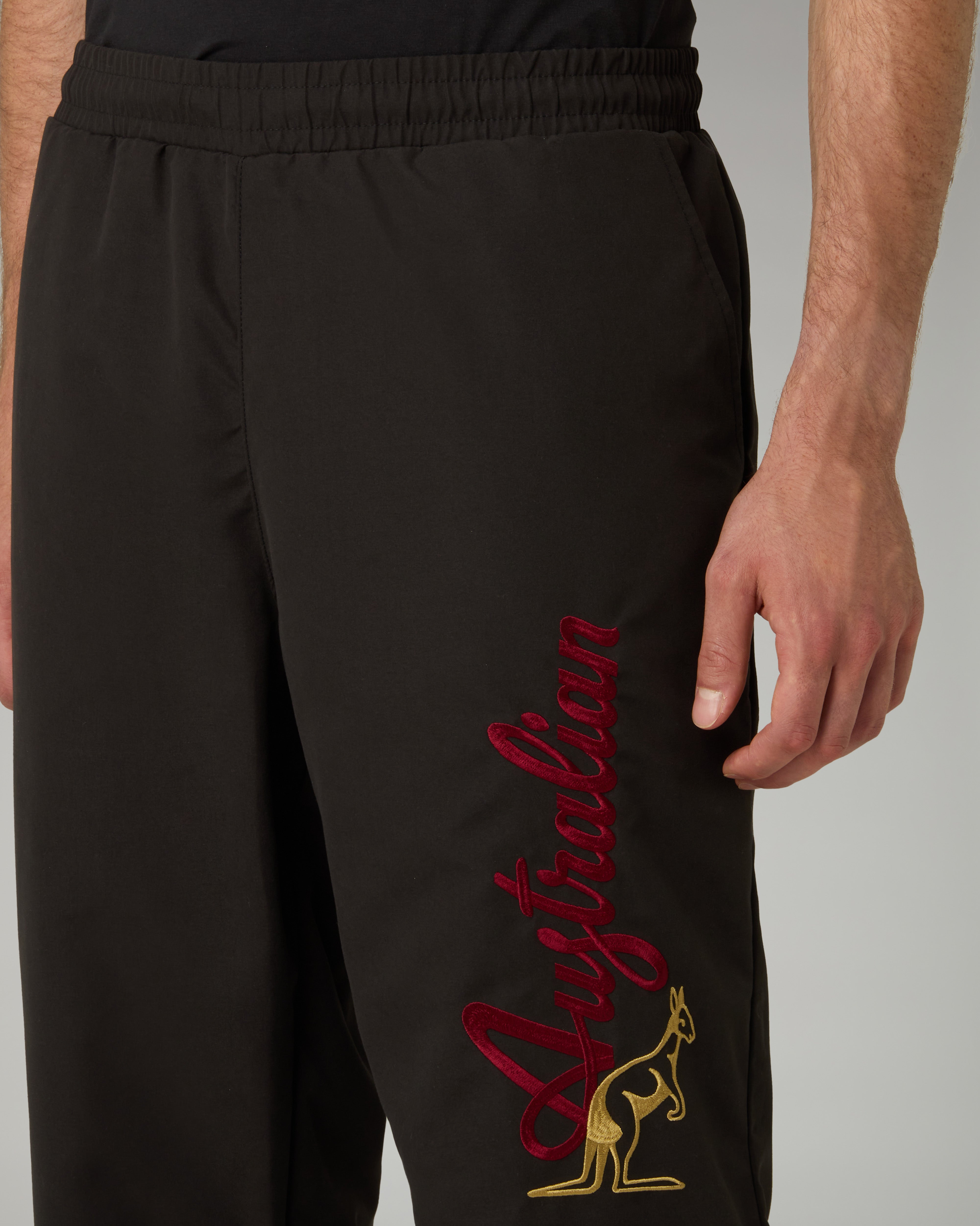 australian-rust-bumper-track-pant-pantalone-tuta-microtouch-nero image 5