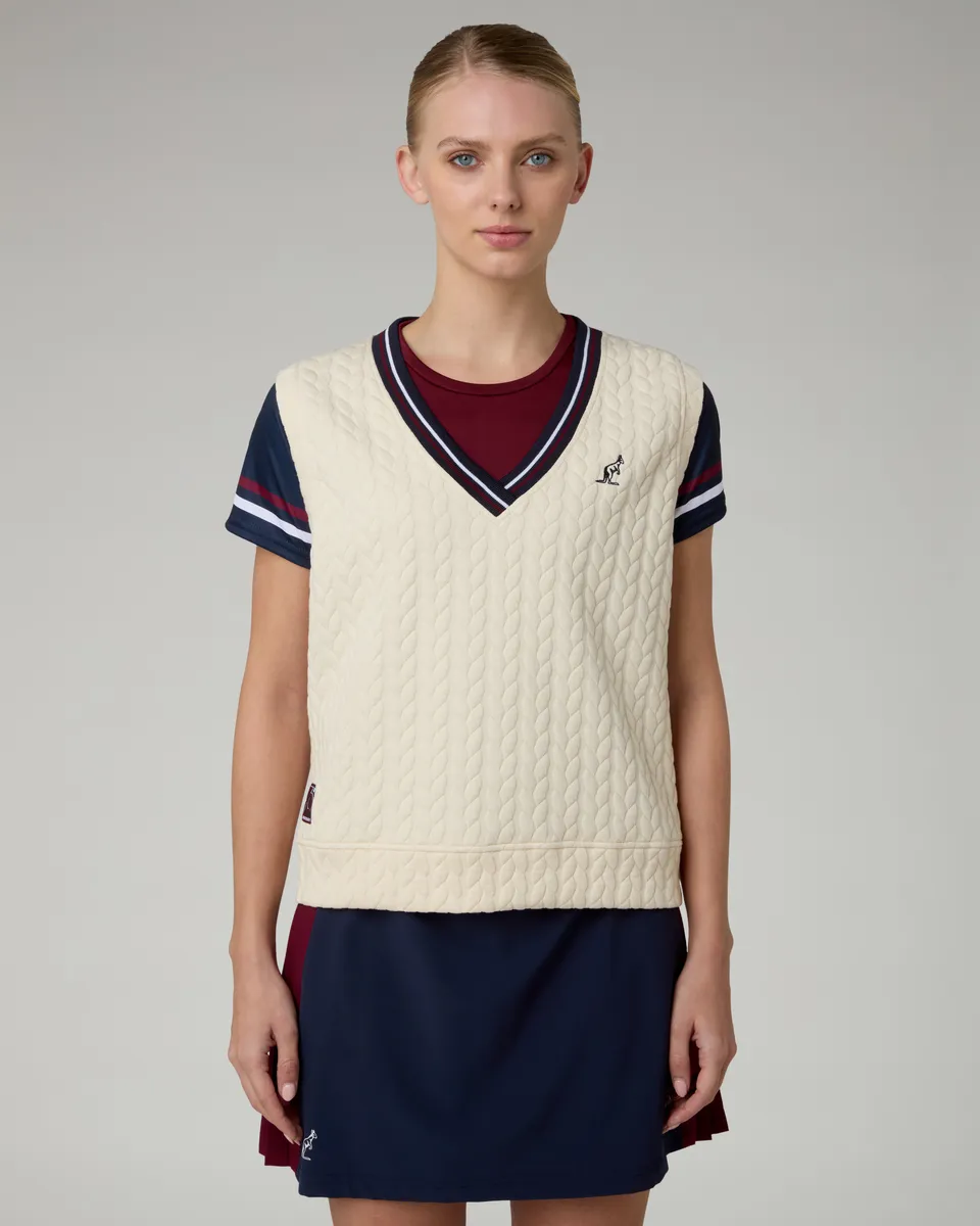 australian-perfect-gilet-tennis-latte image 1