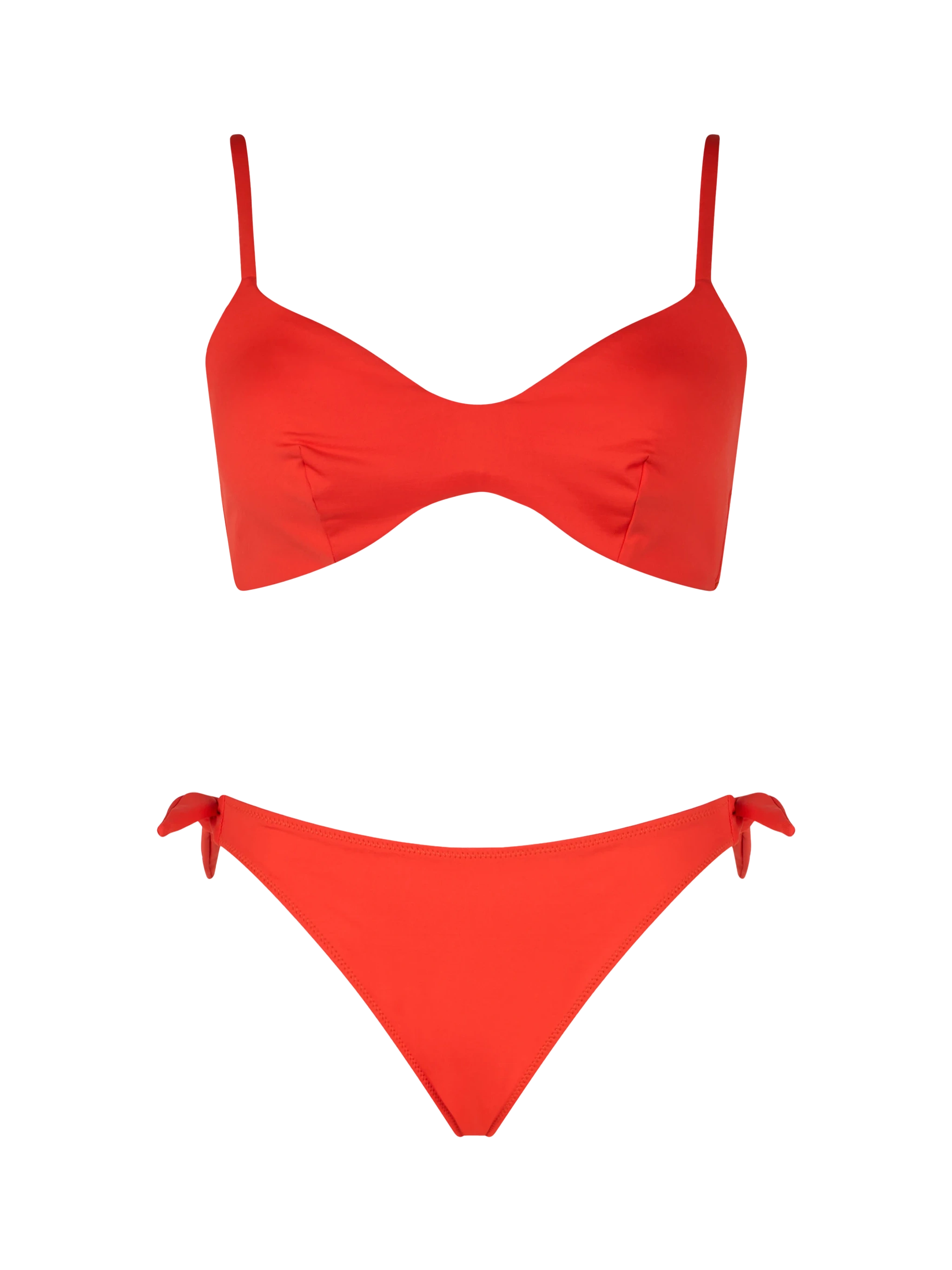 mc2-saint-barth-may-yali-bikini-donna-bralette-arancione-tinta-unita image 1