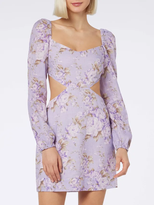 mc2-saint-barth-abito-jara-donna-corto-cut-out-in-lino-con-stampa-paisley image 1