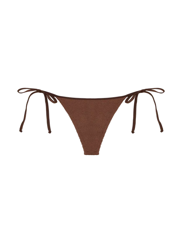 mc2-saint-barth-norah-slip-mare-cheekiest-crinkle-marrone-caramello image 1