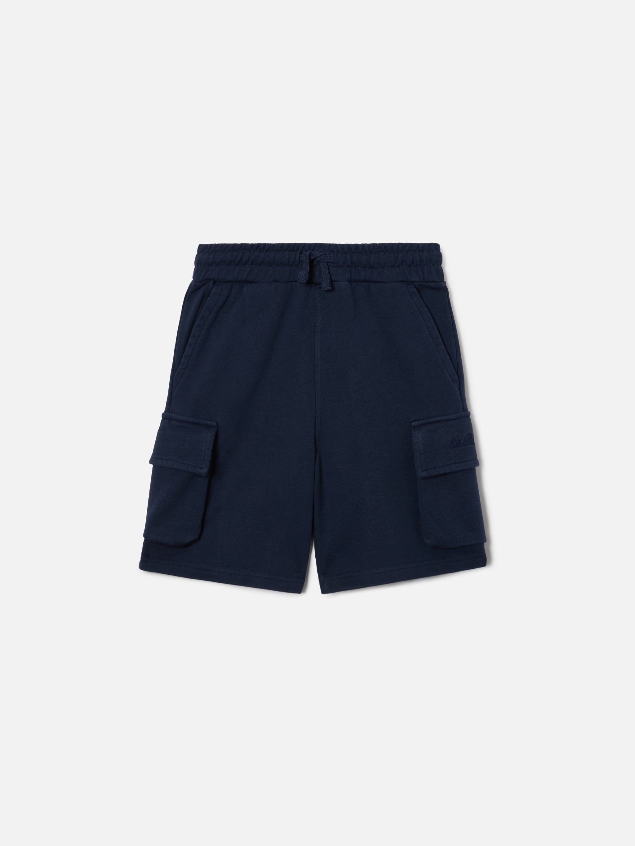 mc2-saint-barth-shorts-cargo-cargy-jr-blu-navy image 1
