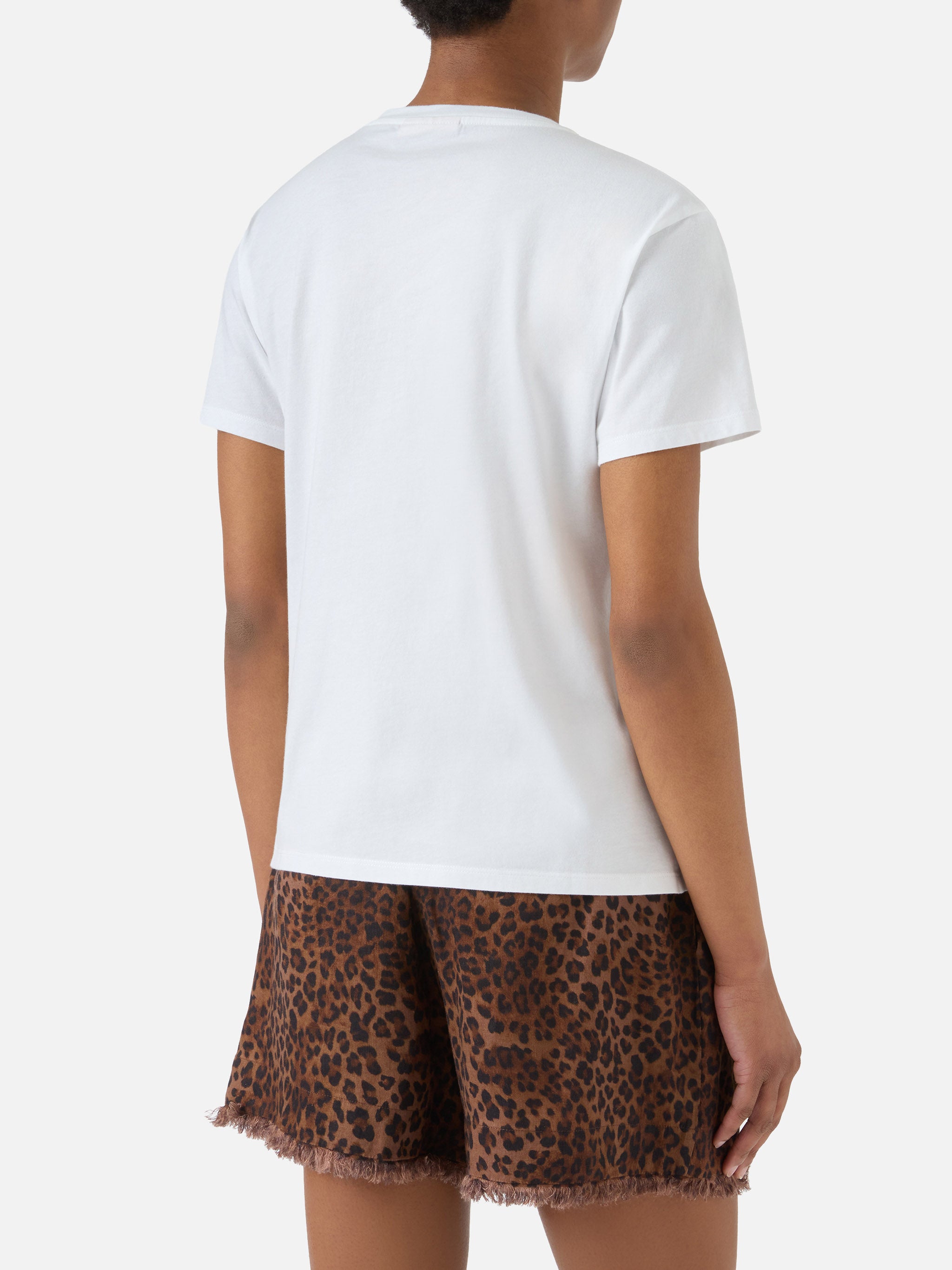 mc2-saint-barth-emilie-t-shirt-donna-bianca-bollicine-queen-con-strass image 3