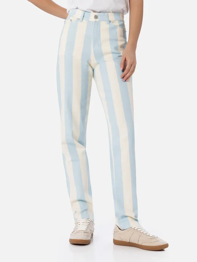 mc2-saint-barth-jeans-belleville-in-denim-con-stampa-a-righe-azzurre-gamba-affus image 1