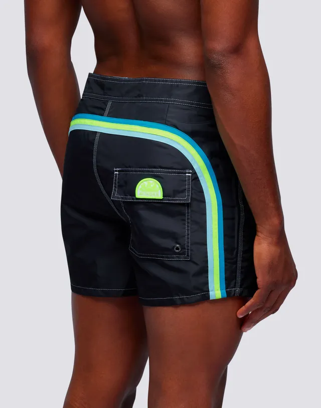 sundek-iconic-taffeta-costume-boxer-uomo-corto-vita-fissa-35-cm-arcobaleno image 1
