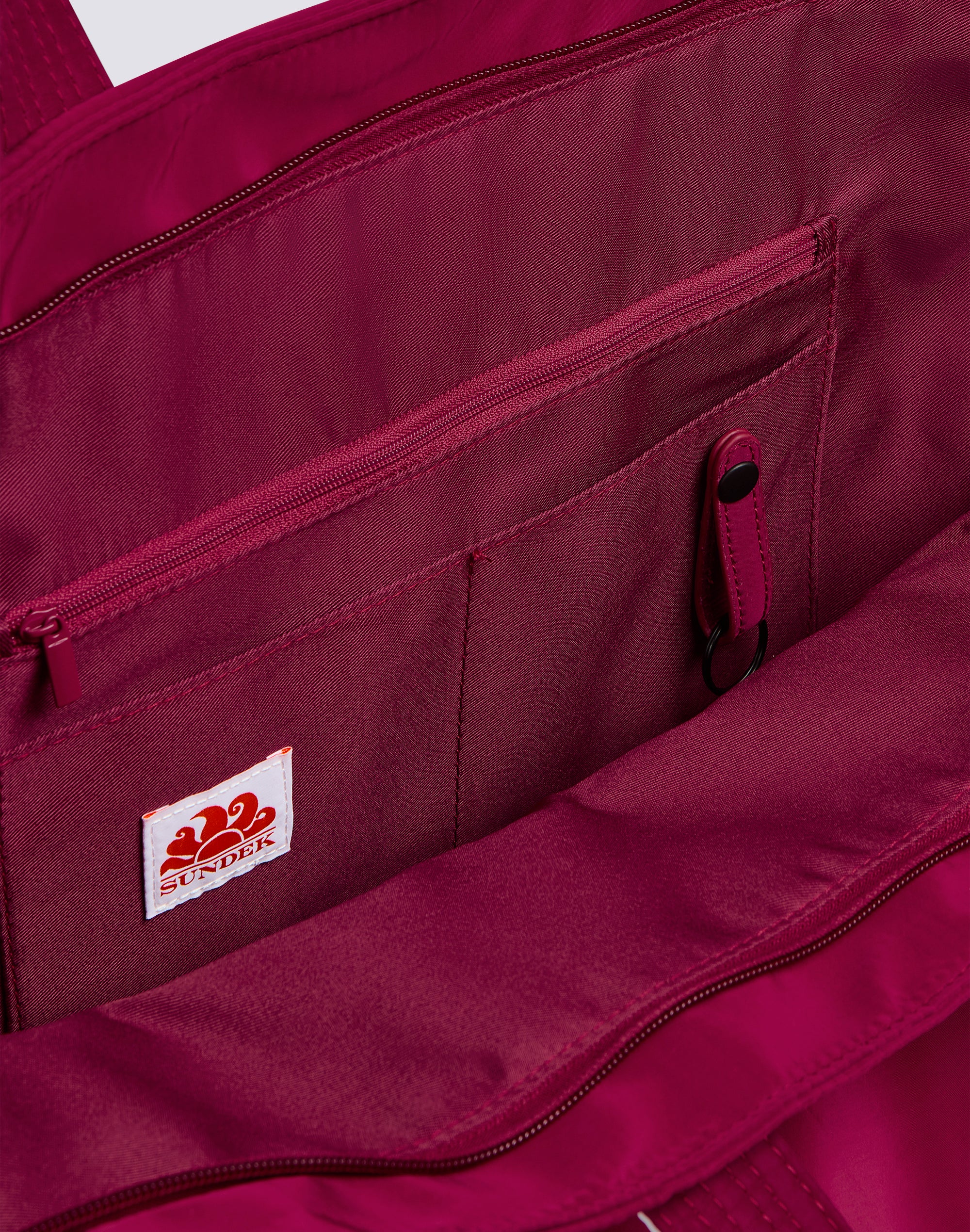sundek-bon-am388abpy800-borsa-mare-tote-con-dettagli-arcobaleno image 4