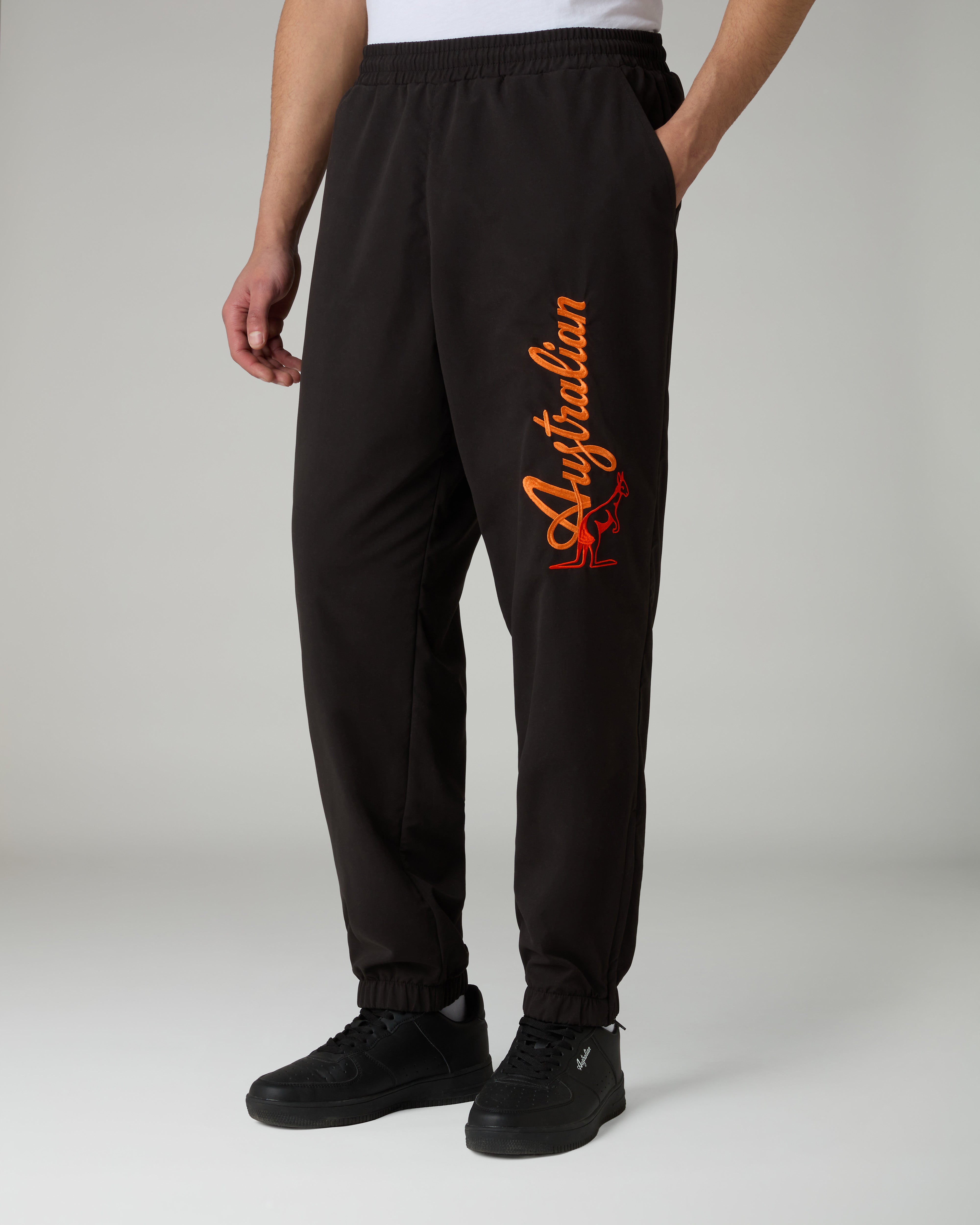 australian-rust-bumper-track-pant-pantalone-microtouch-nero image 1