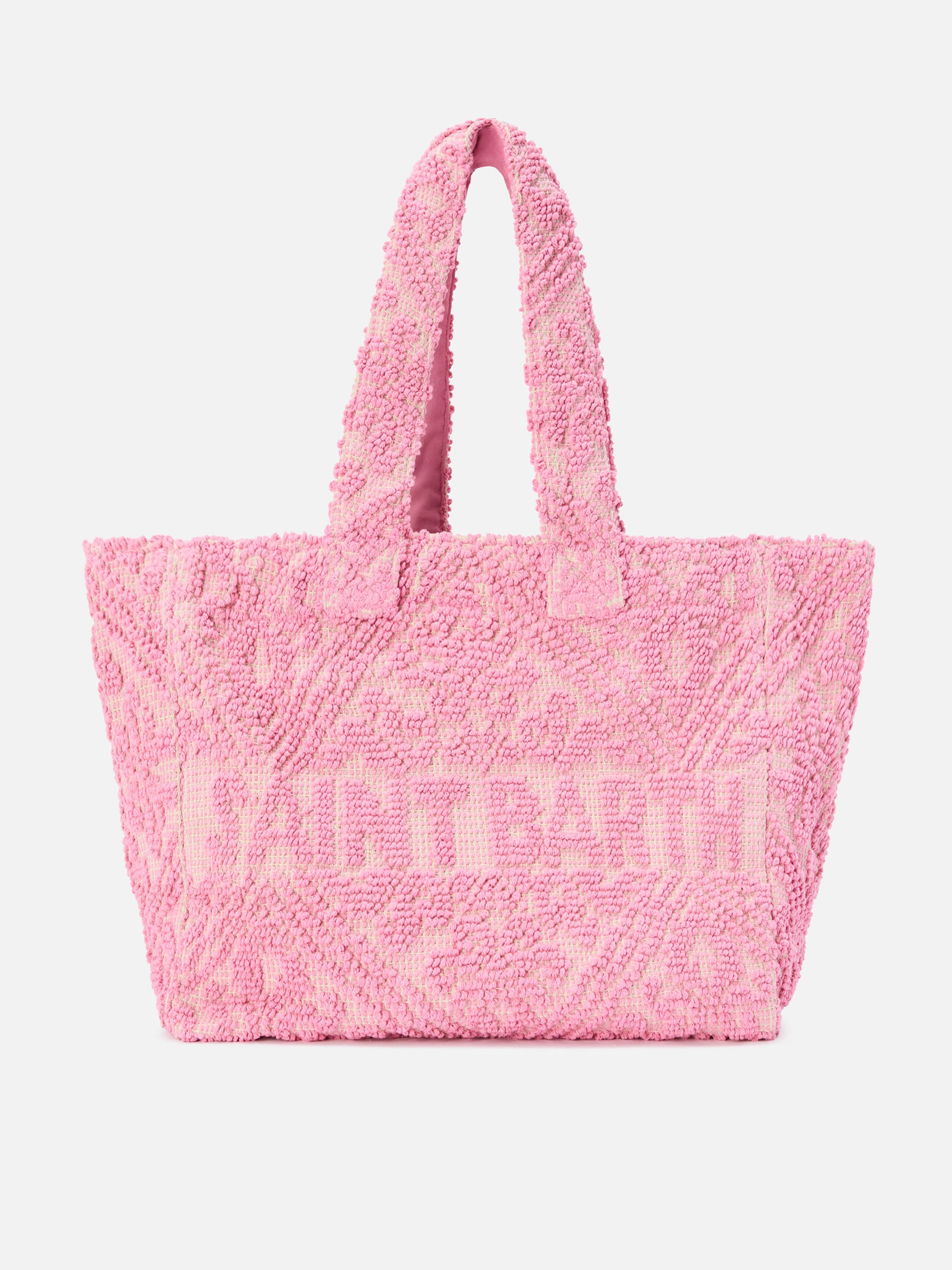 mc2-saint-barth-borsa-tufting-in-cotone-rosa-con-ricamo-in-rilievo image 1
