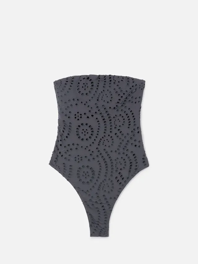 mc2-saint-barth-khyra-costume-intero-donna-sangallo-grigio-scuro-a-fascia image 1