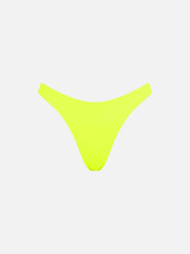 mc2-saint-barth-slip-mare-opalin-cheeky-giallo-fluo-tinta-unita image 1