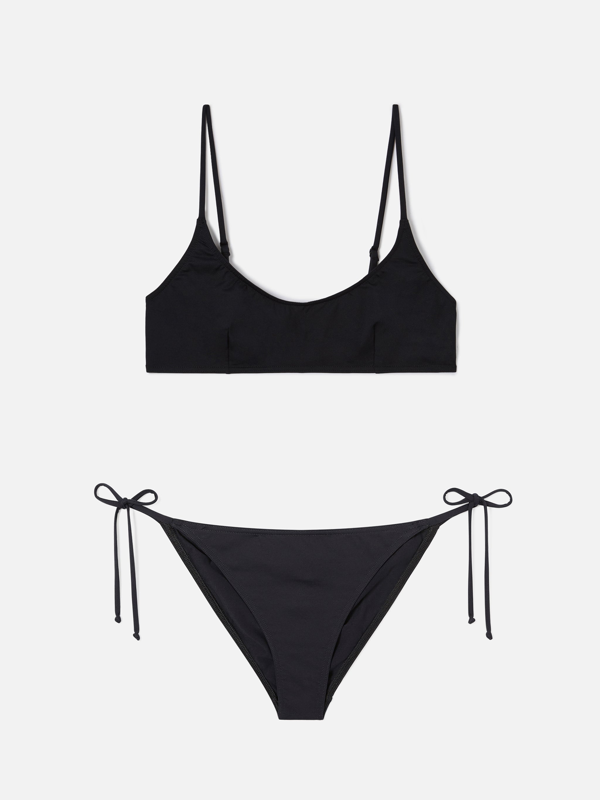 mc2-saint-barth-judy-virgo-bikini-bralette-nero-con-laccetti image 1