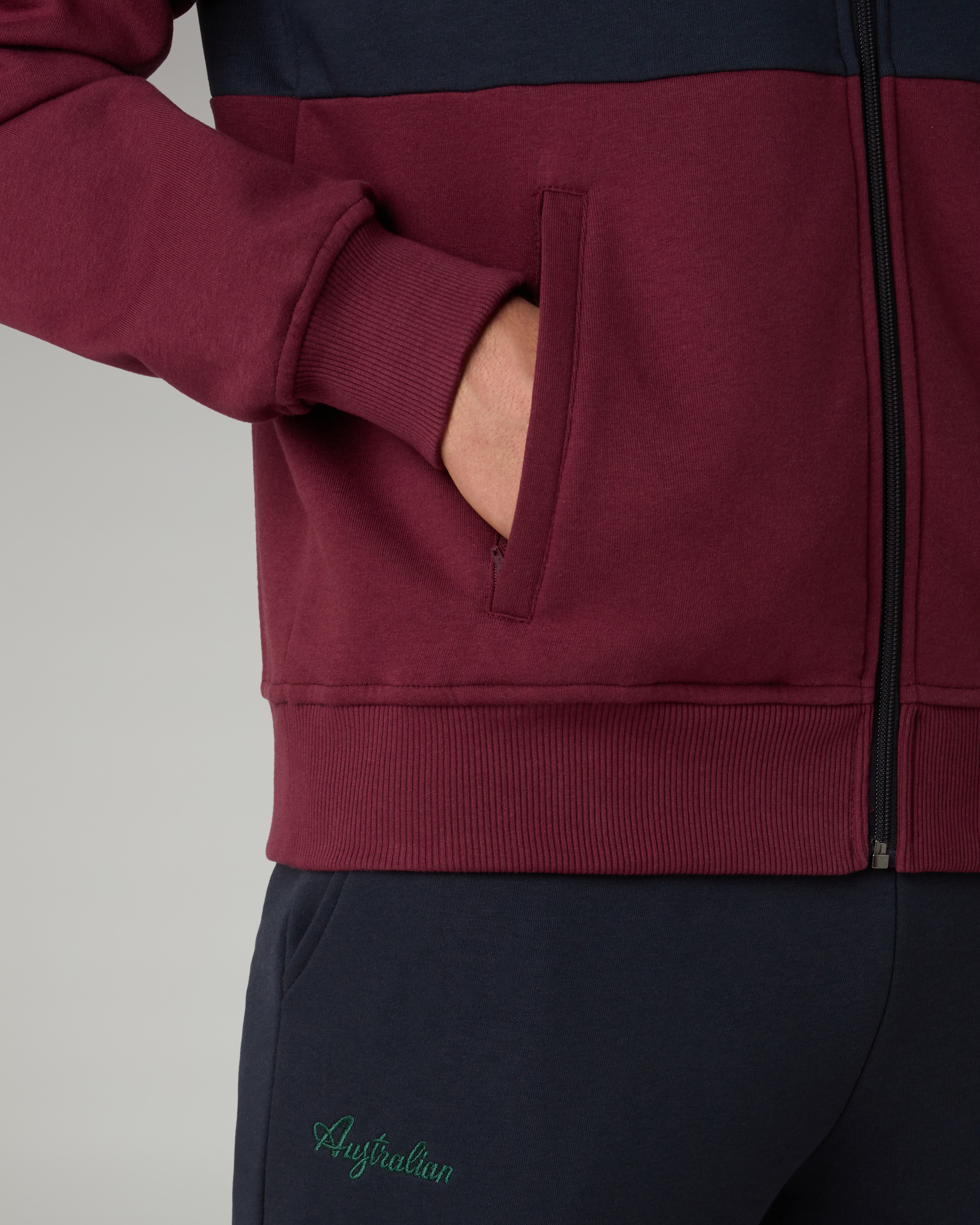 australian-posh-fleece-track-jacket-giacca-full-zip-in-felpa-invernale image 6