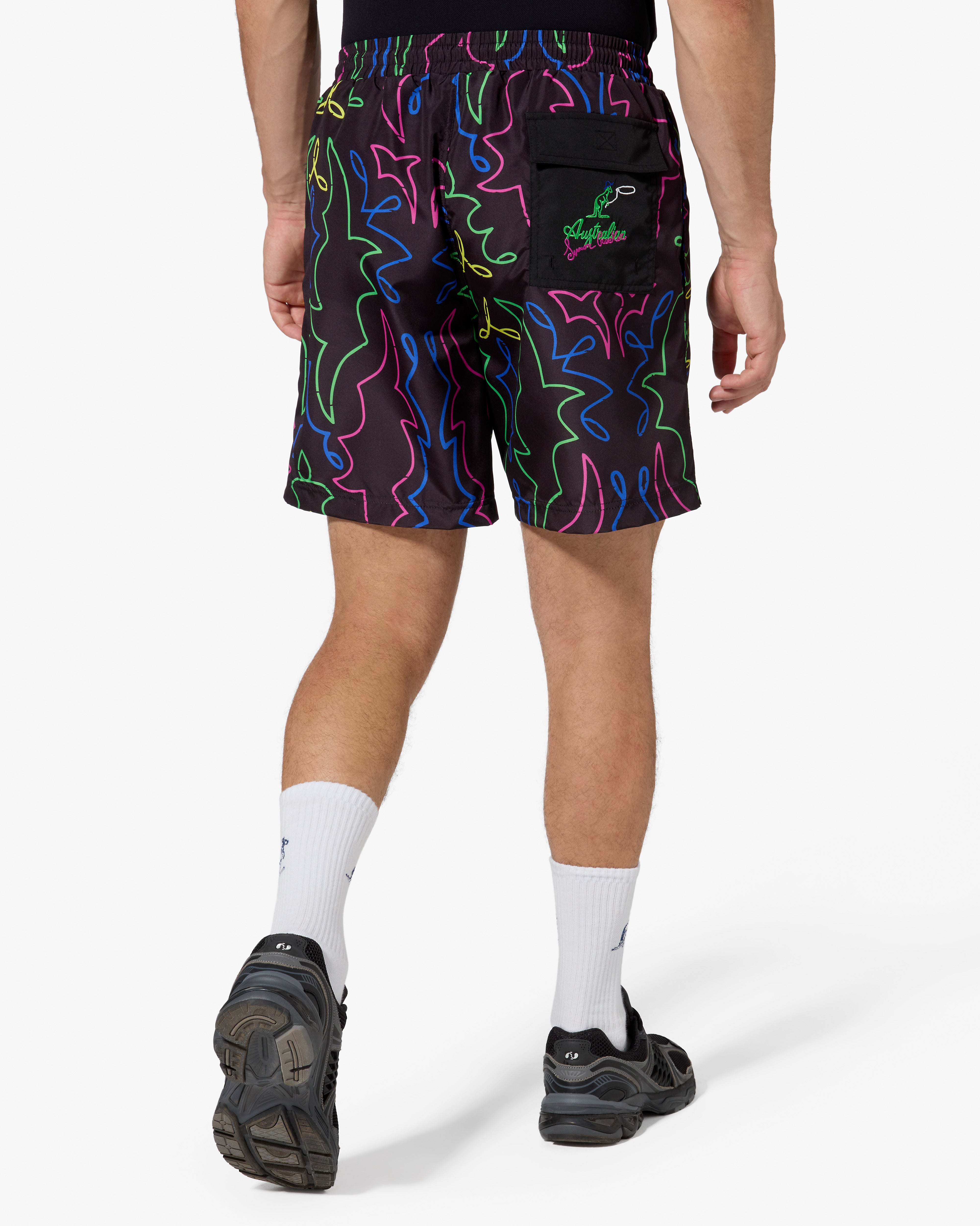 australian-neon-swimshort-simon-cracker-x-australian-nero image 2