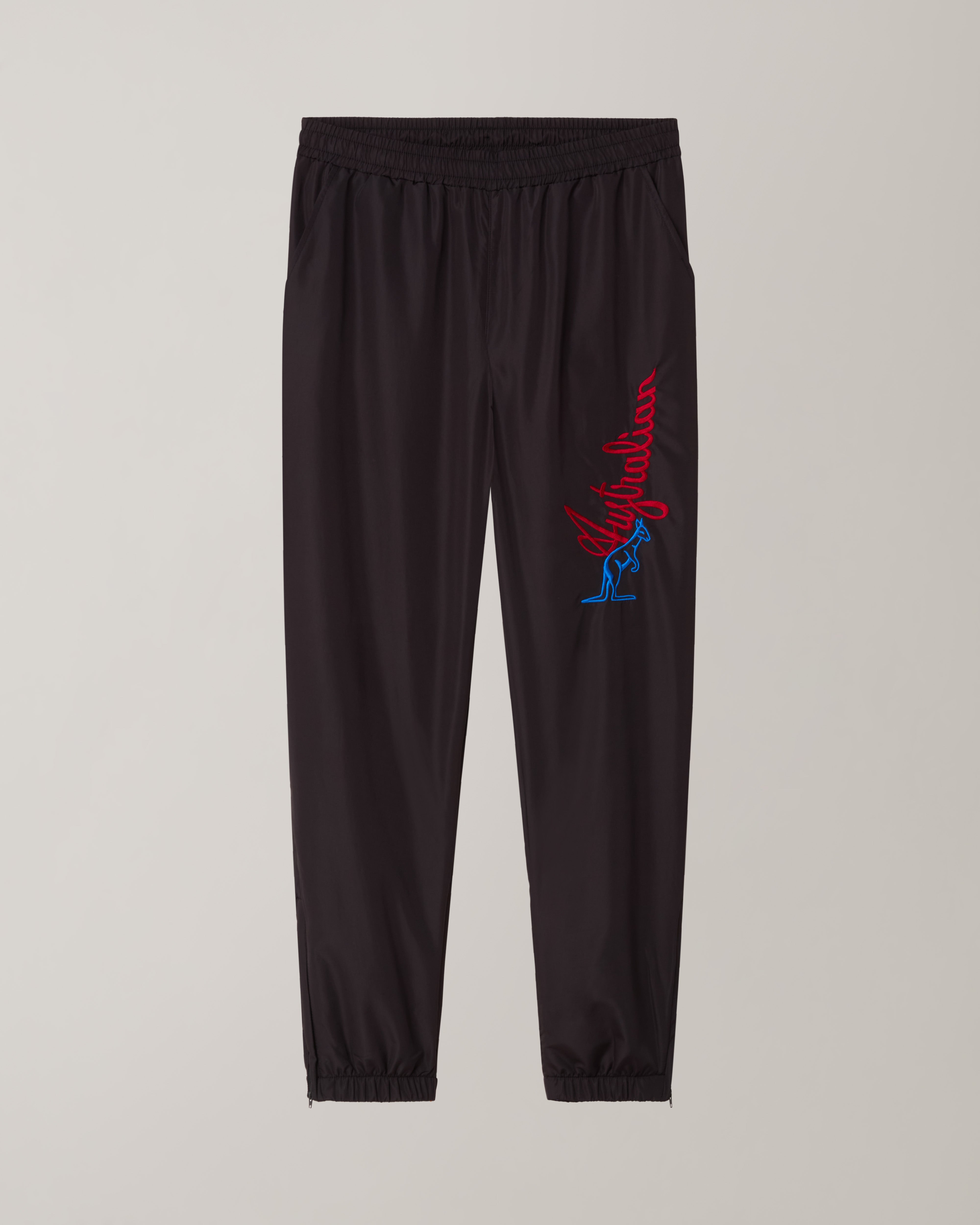 australian-randall-track-pant-pantaloni-tuta-nero-heritage image 7