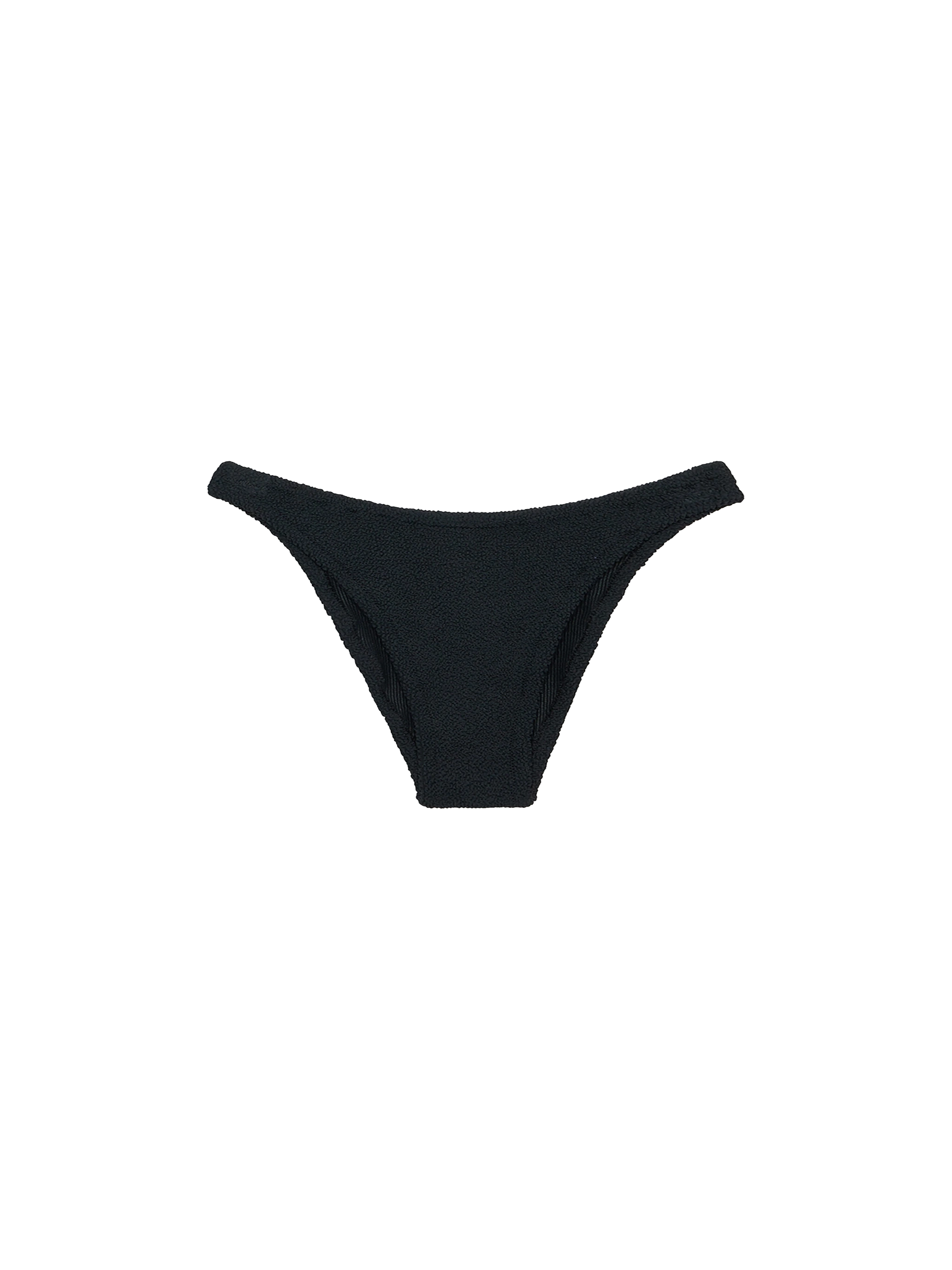 mc2-saint-barth-elise-slip-mare-donna-in-crinkle-nero-tinta-unita image 1