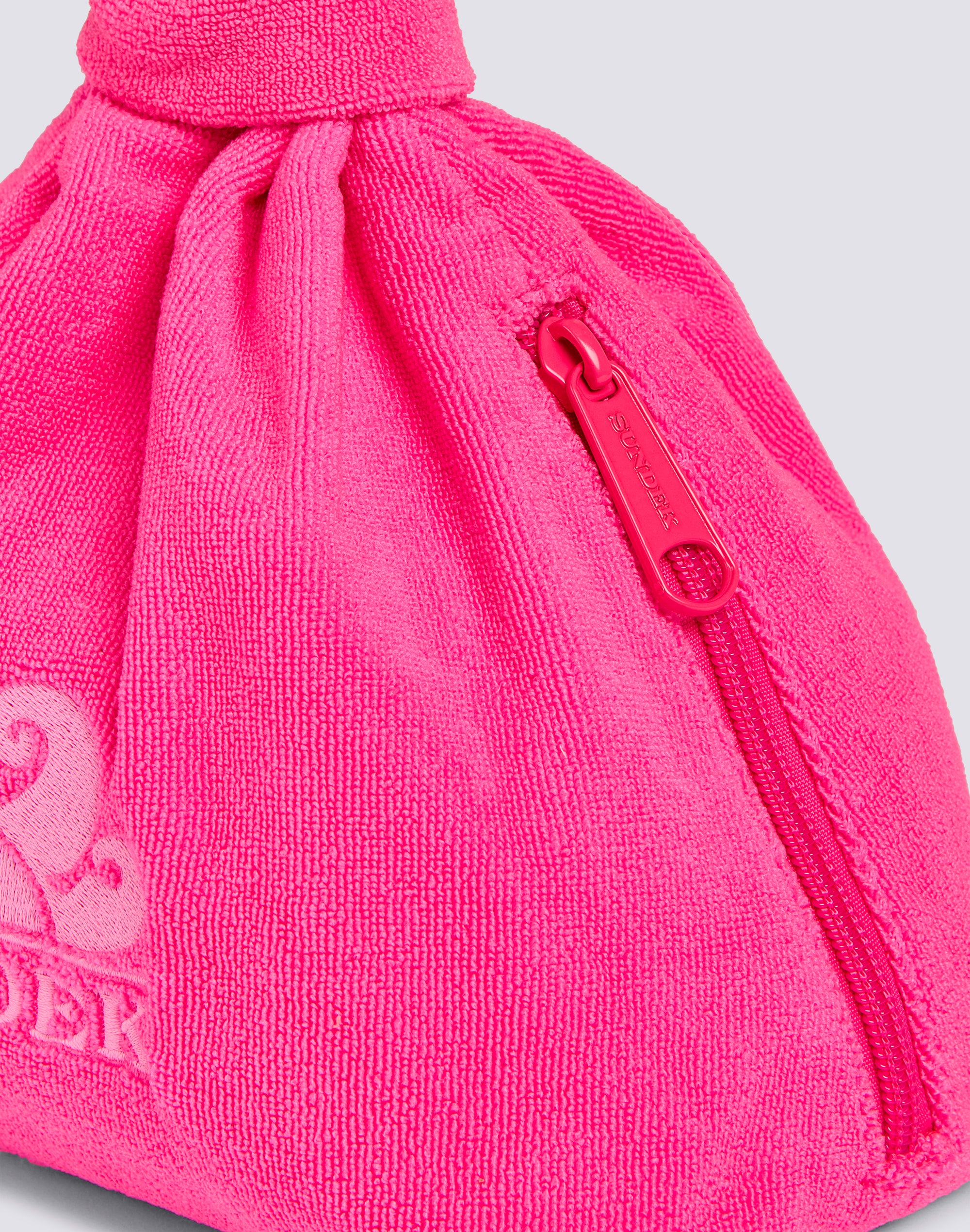 sundek-pochette-spugna-donna-con-nodo-e-logo-ricamato image 2
