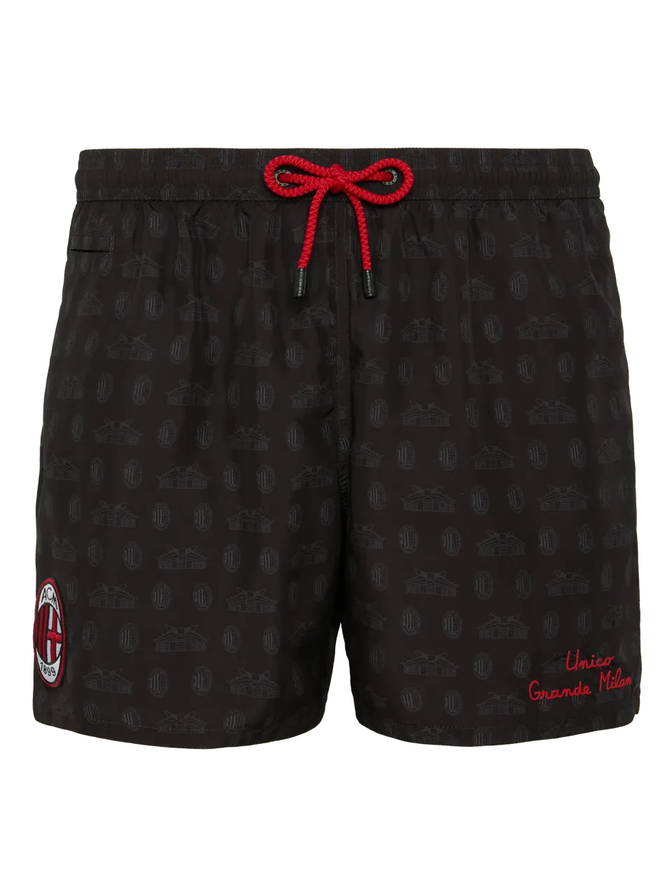 mc2-saint-barth-lighting-costume-mare-uomo-nero-stampa-milan-ac-milan-special-ed image 1