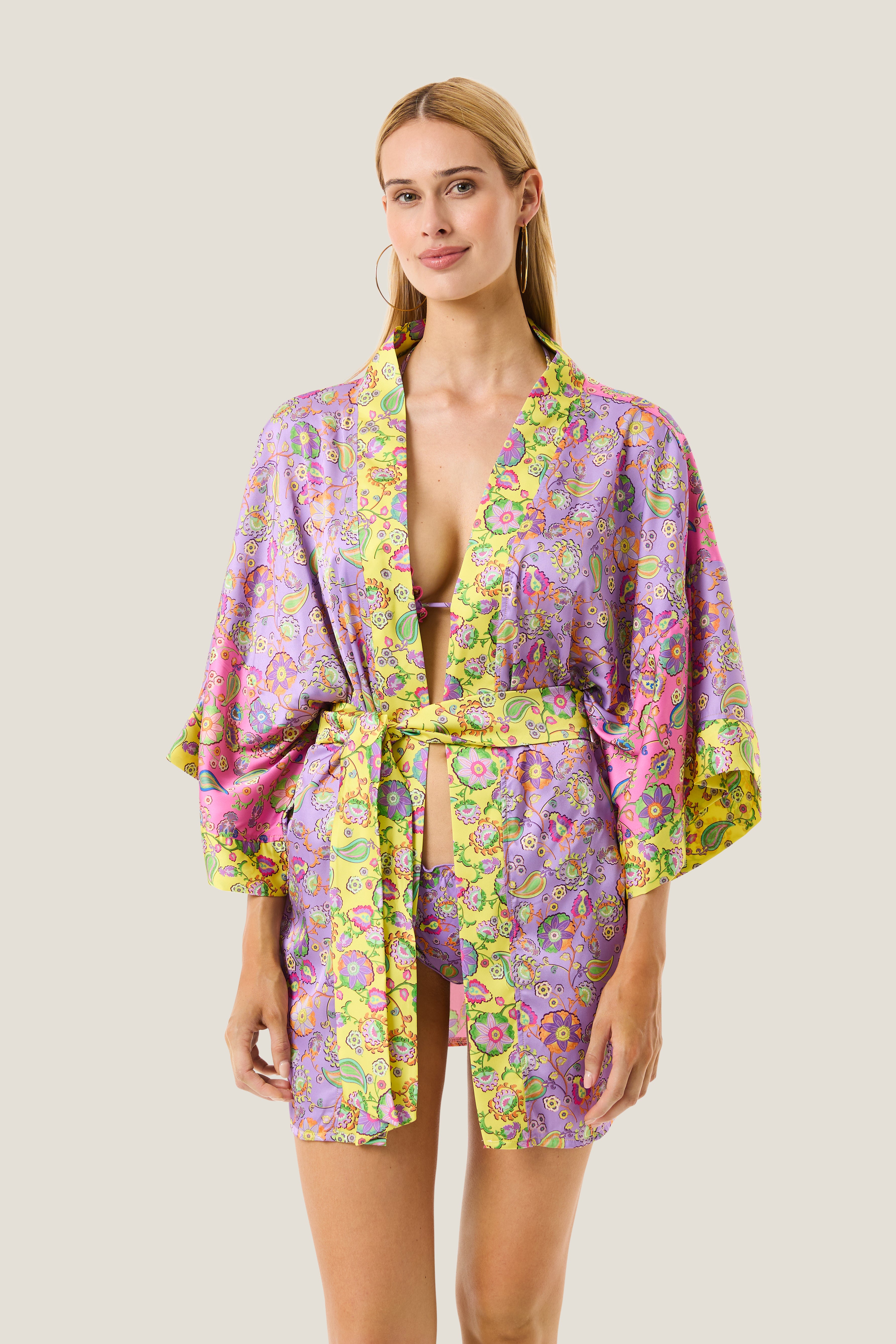 4giveness-kimono-corto-boho-chic-donna-cover-up image 1