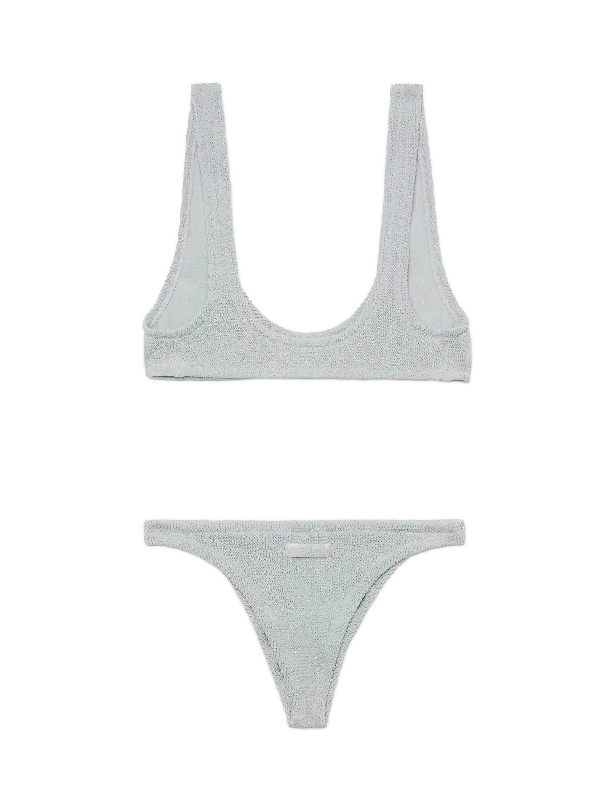 mc2-saint-barth-pamy-naomi-bikini-bralette-donna-crinkle-lurex-argento image 6