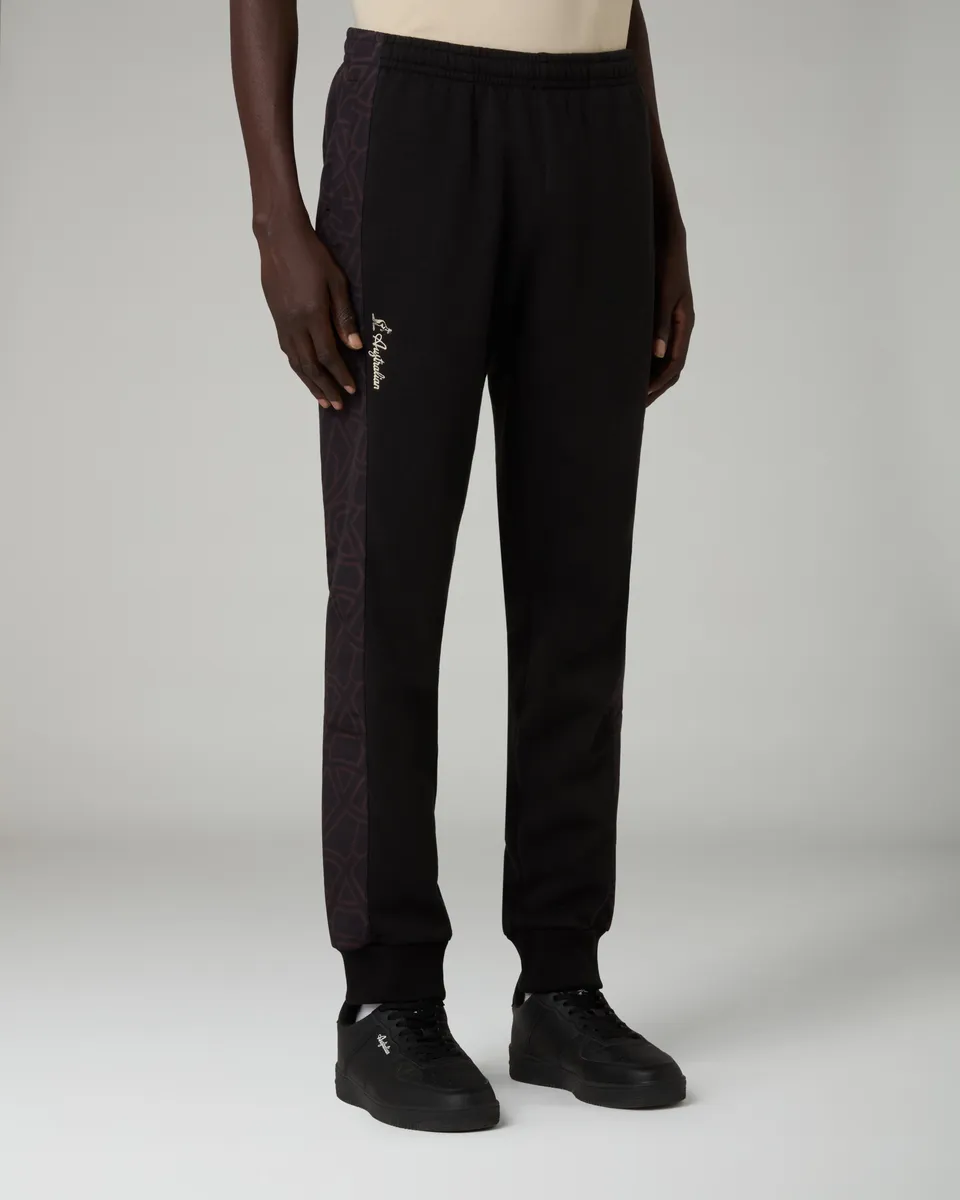 australian-iconissima-track-pant-nero-in-felpa-e-smash image 1