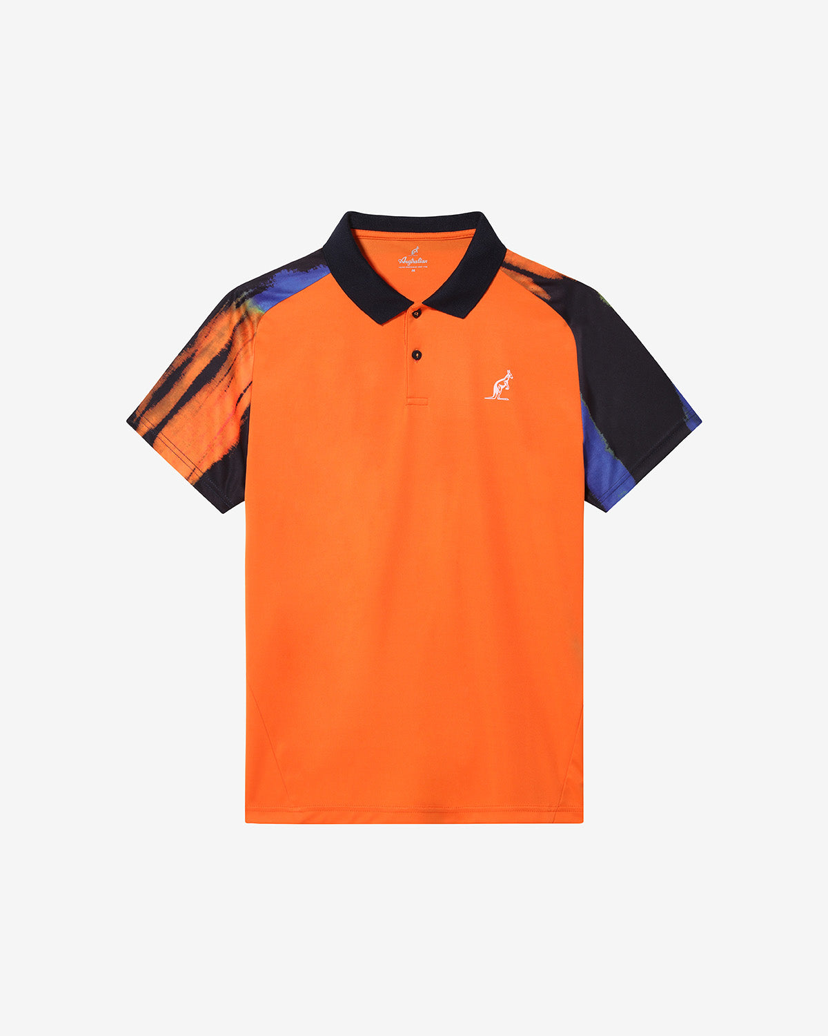 australian-blaze-polo-shirt-tennis-polo-ace-arancio-acceso-performance image 5