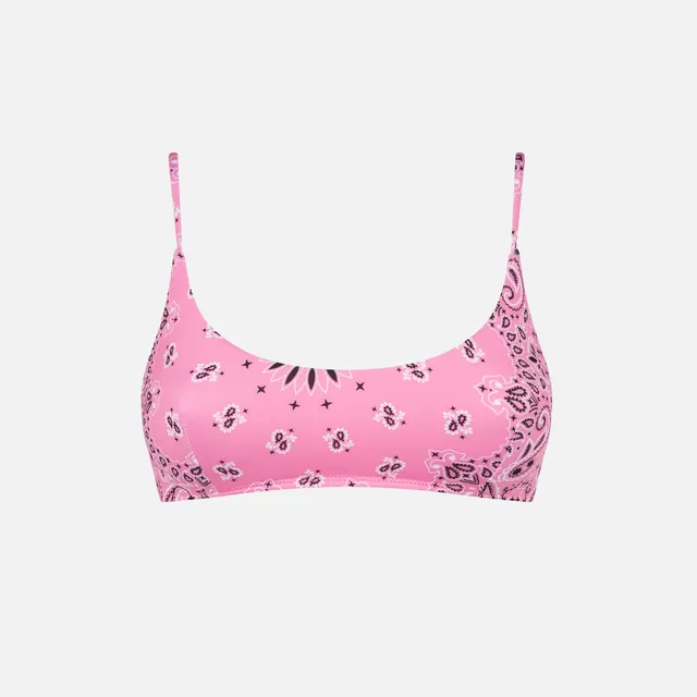 top-bikini-judy-mc2-saint-barth-bralette-con-stampa-bandana-rosa image 1