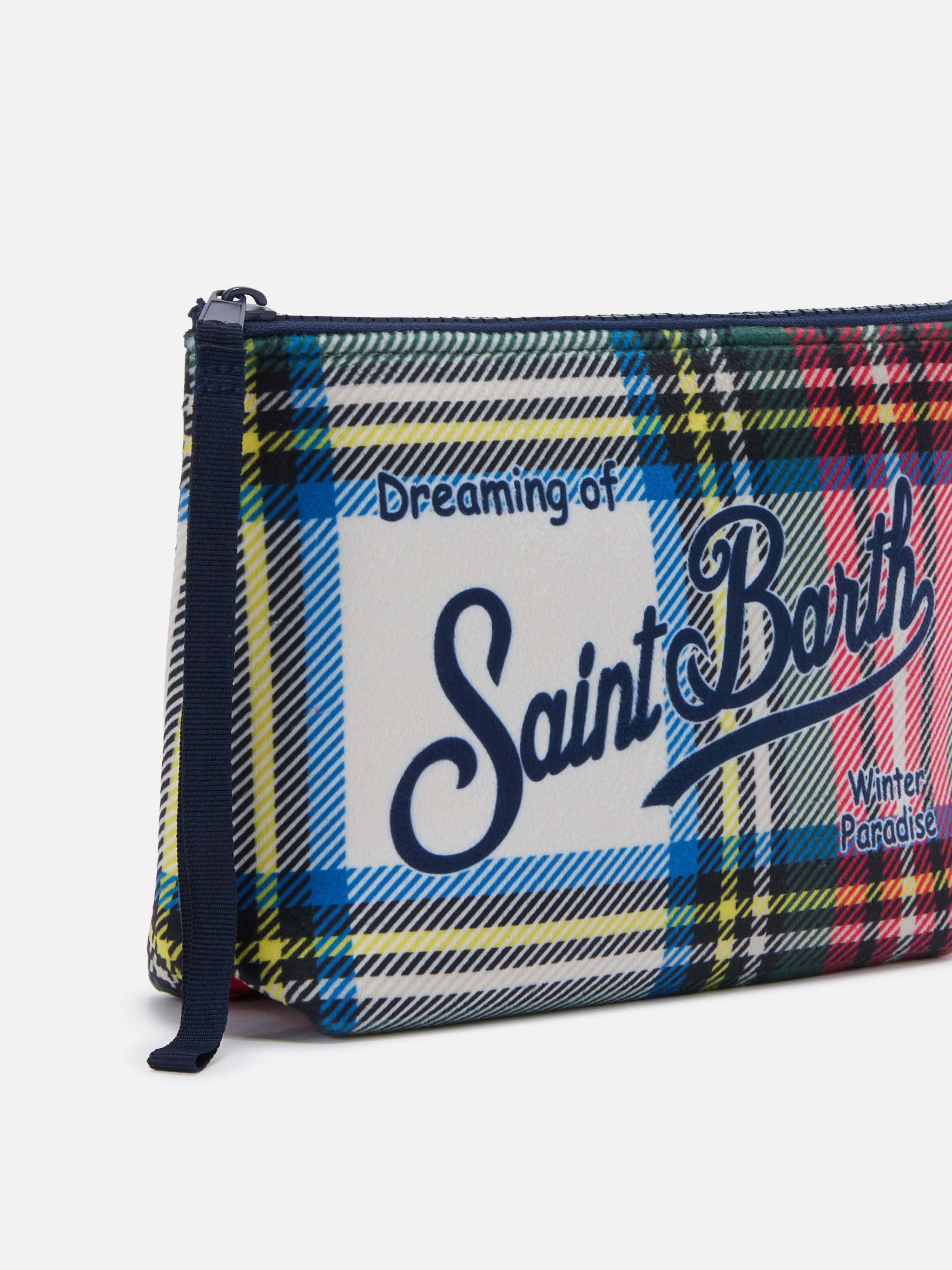mc2-saint-barth-aline-pochette-effetto-lana-tartan-bianca-21x15-5x7-cm image 2