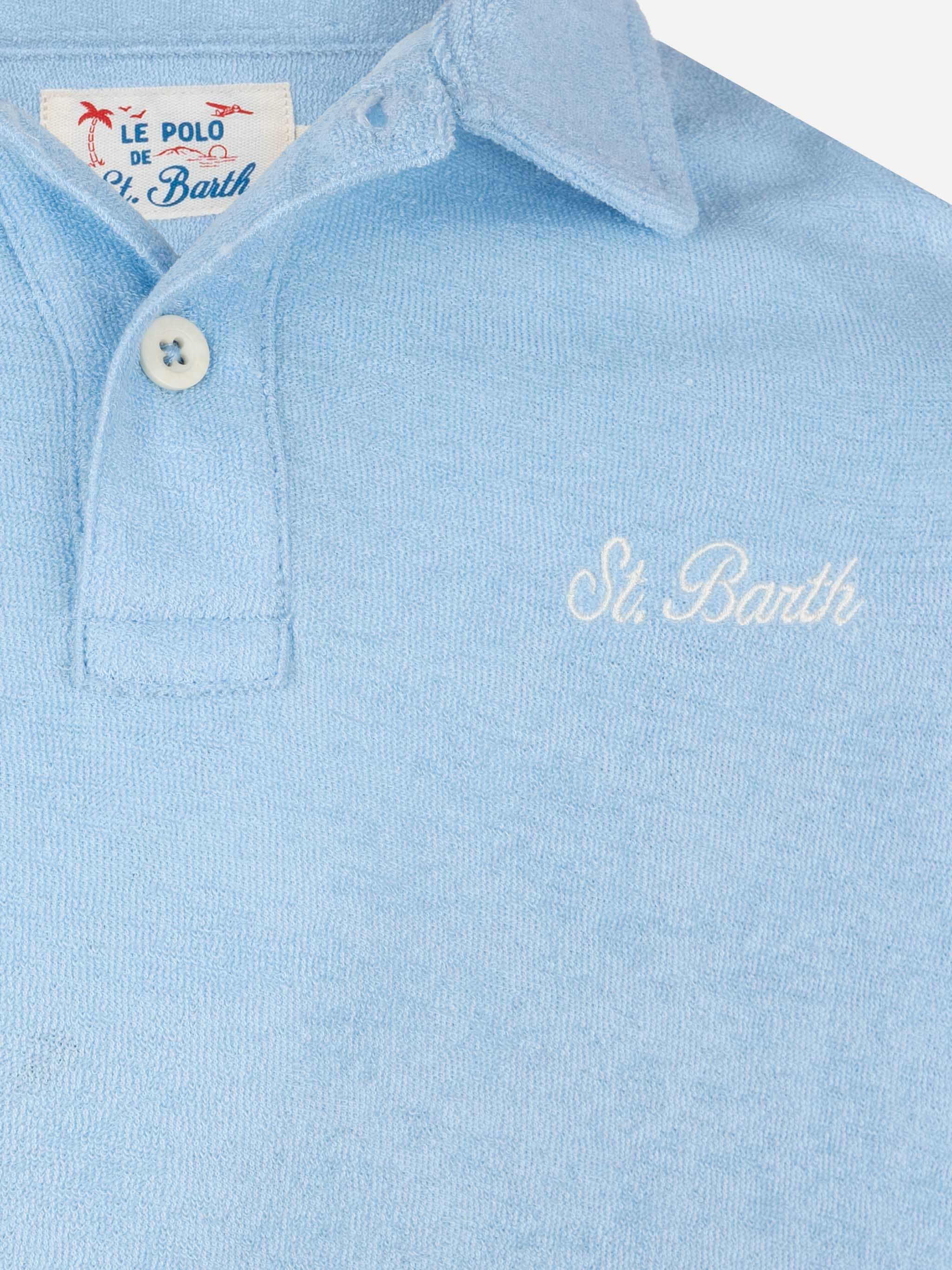 mc2-saint-barth-polo-jeremy-jr-in-spugna-azzurro-chiaro-bambino image 3