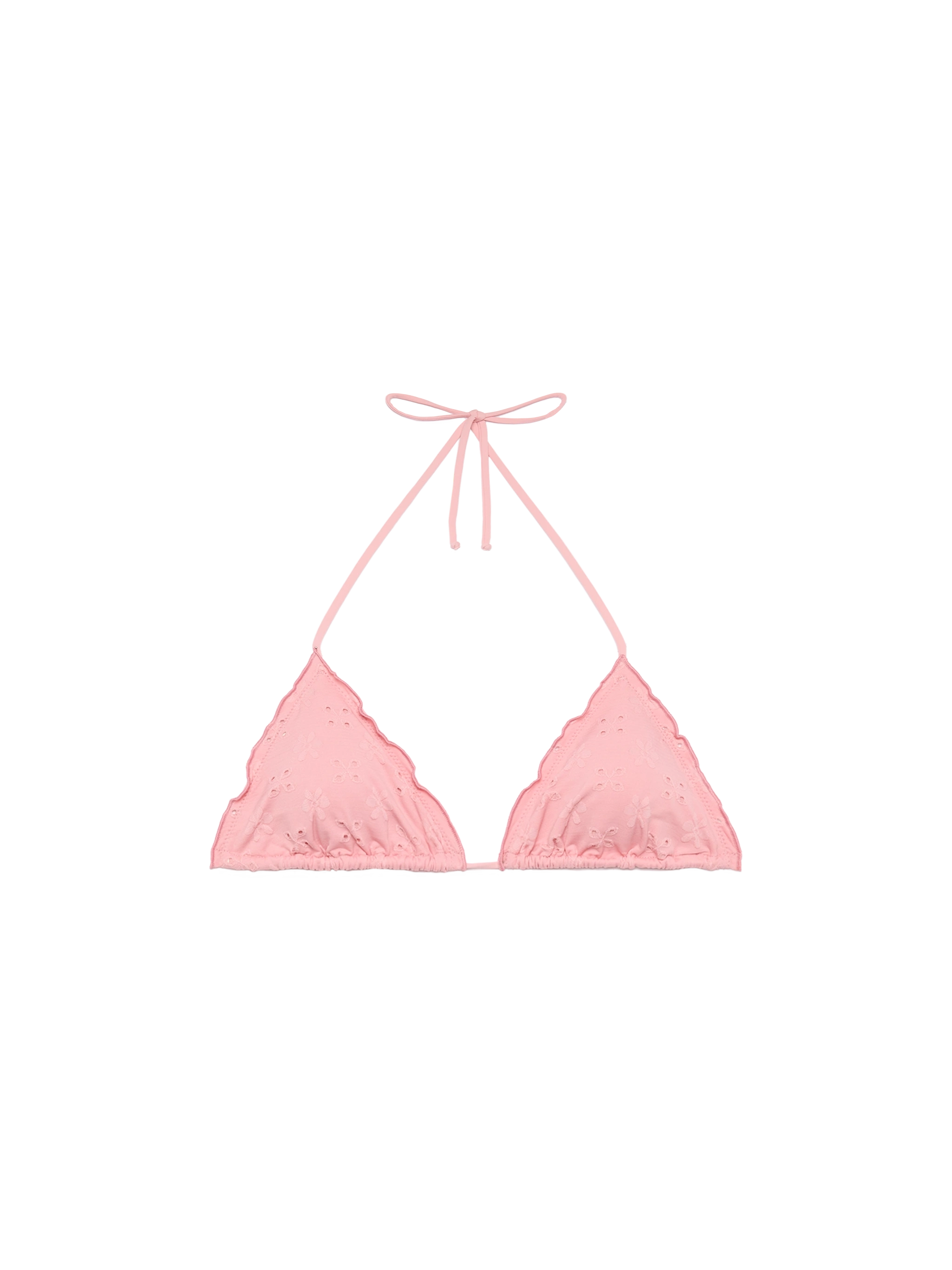 mc2-saint-barth-top-a-triangolo-classico-sagittarius-in-pizzo-sangallo-rosa image 1