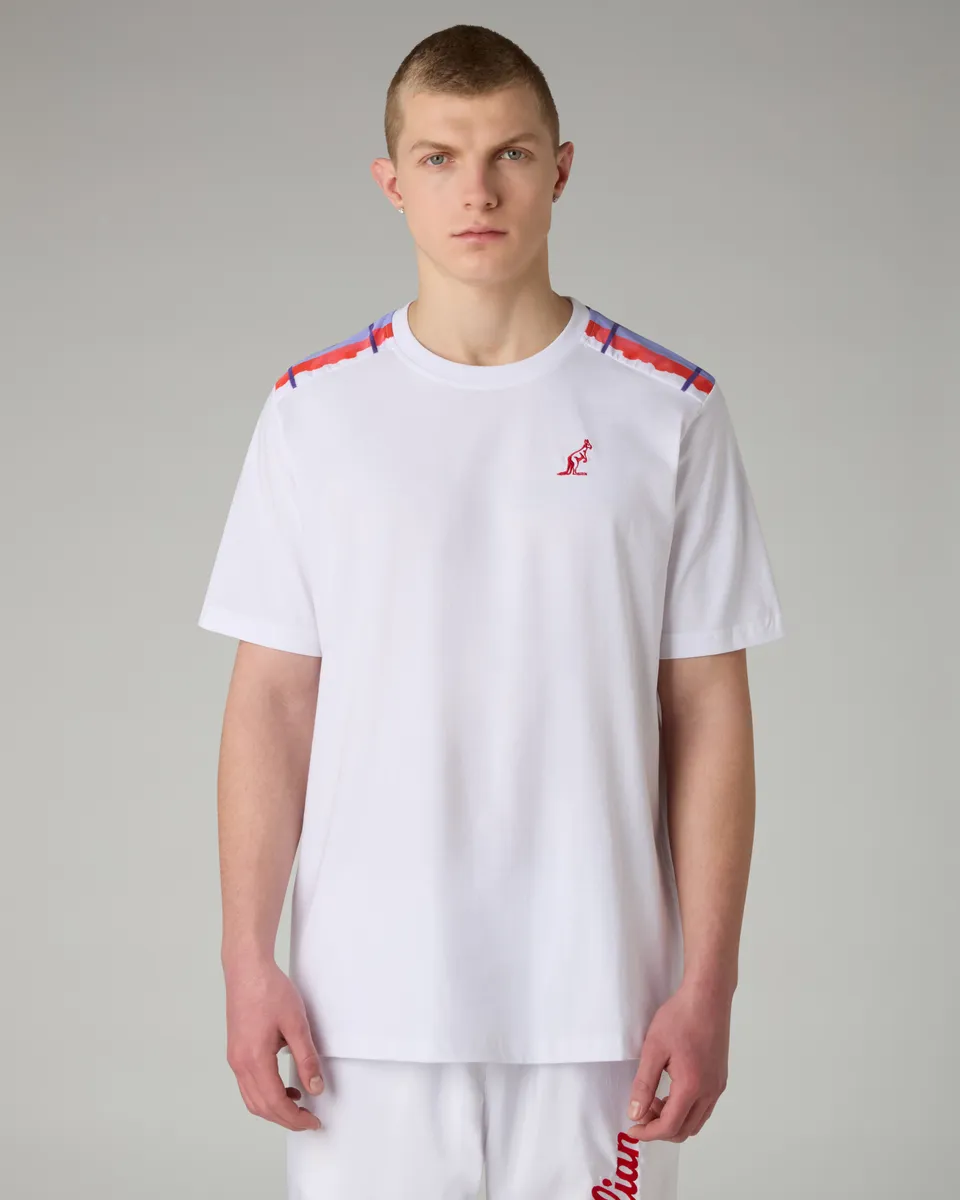 australian-goran-pink-t-shirt-in-cotone-uomo image 1