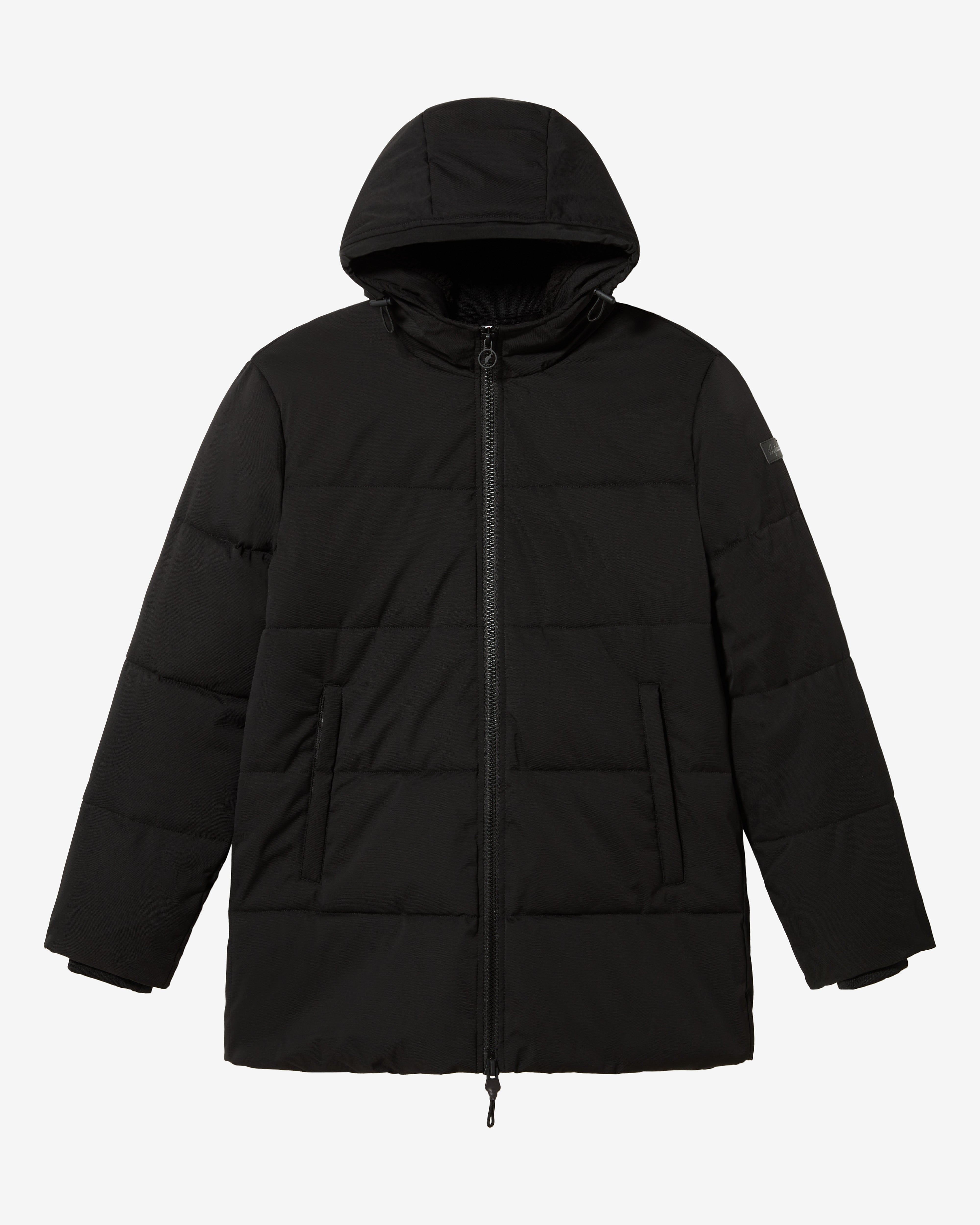australian-jaquard-jacket-sportswear-con-cappuccio-nera image 1