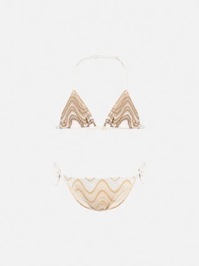 mc2-saint-barth-bikini-holly-triangolo-raschel-beige-bimba image 1