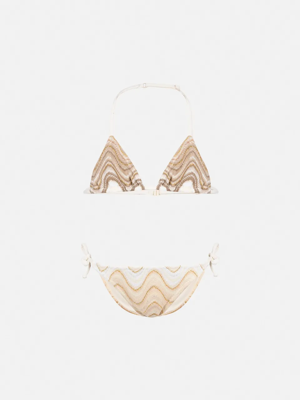 mc2-saint-barth-bikini-holly-triangolo-raschel-beige-bimba image 1
