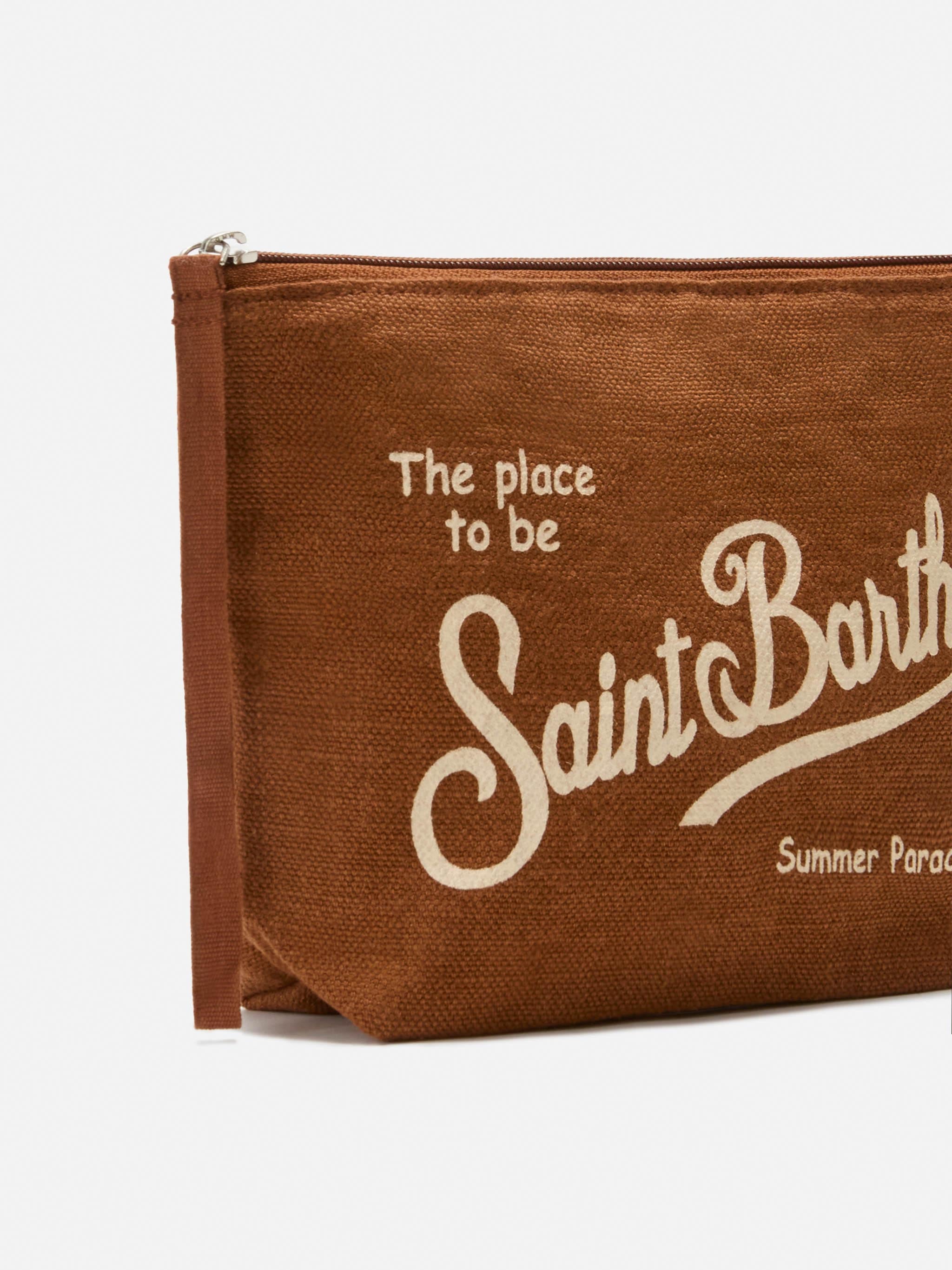 mc2-saint-barth-aline-pochette-lino-marrone-23x15-5x7-cm image 2